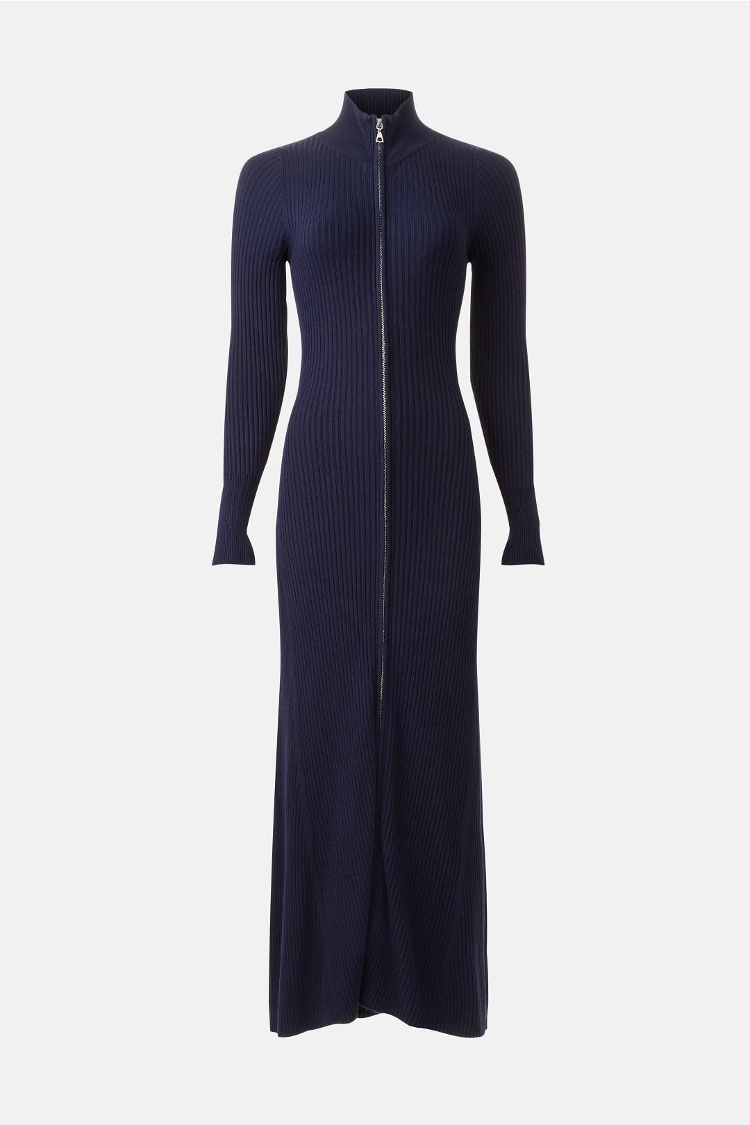 Janne Ribbed Two-Way Zip Sweater Dress by Modern Citizen | Rent