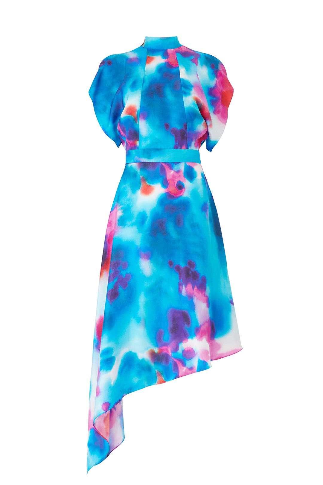 Tie Dye High Neck Dress by MSGM 3