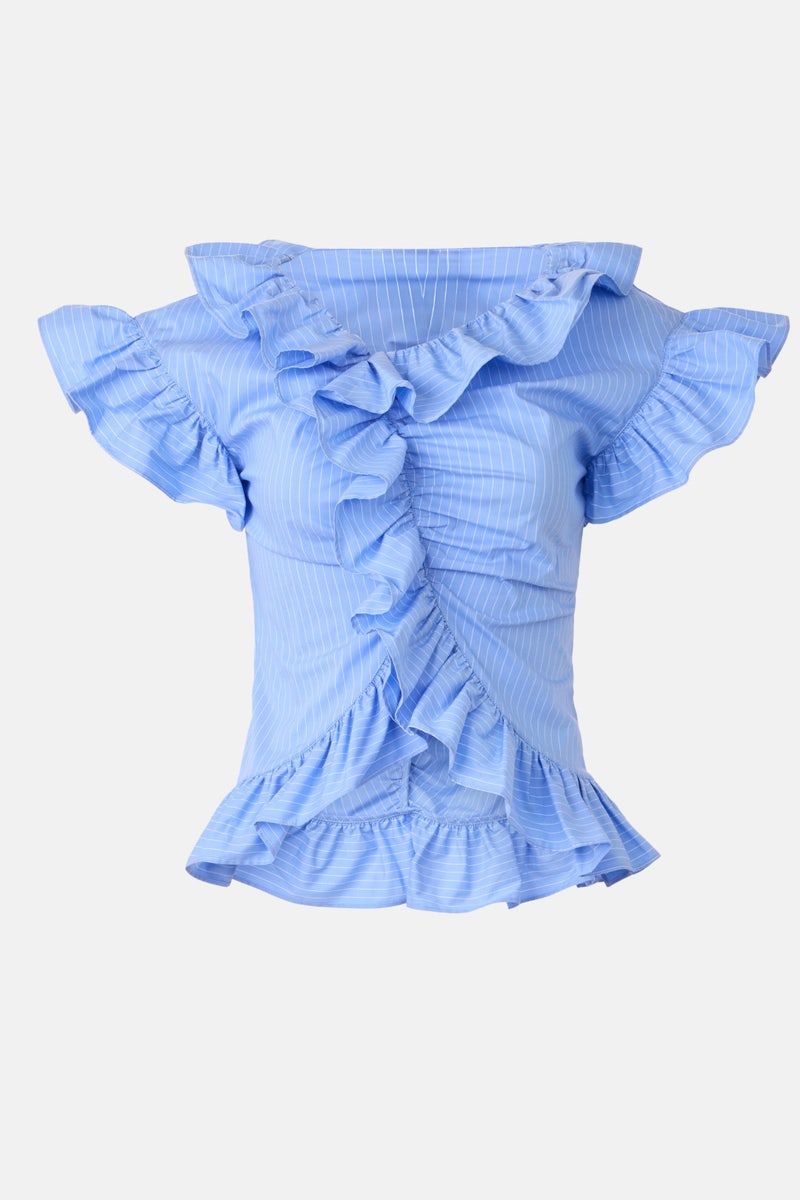Penelope Cotton Poplin Top by AKNVAS - Photo 4