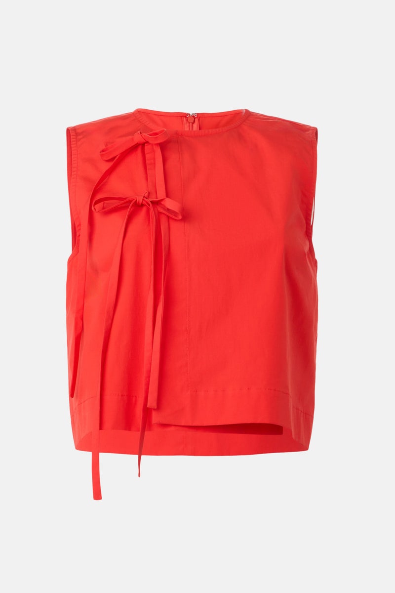 Avila Tie-Front Top by BONDI BORN - Photo 4