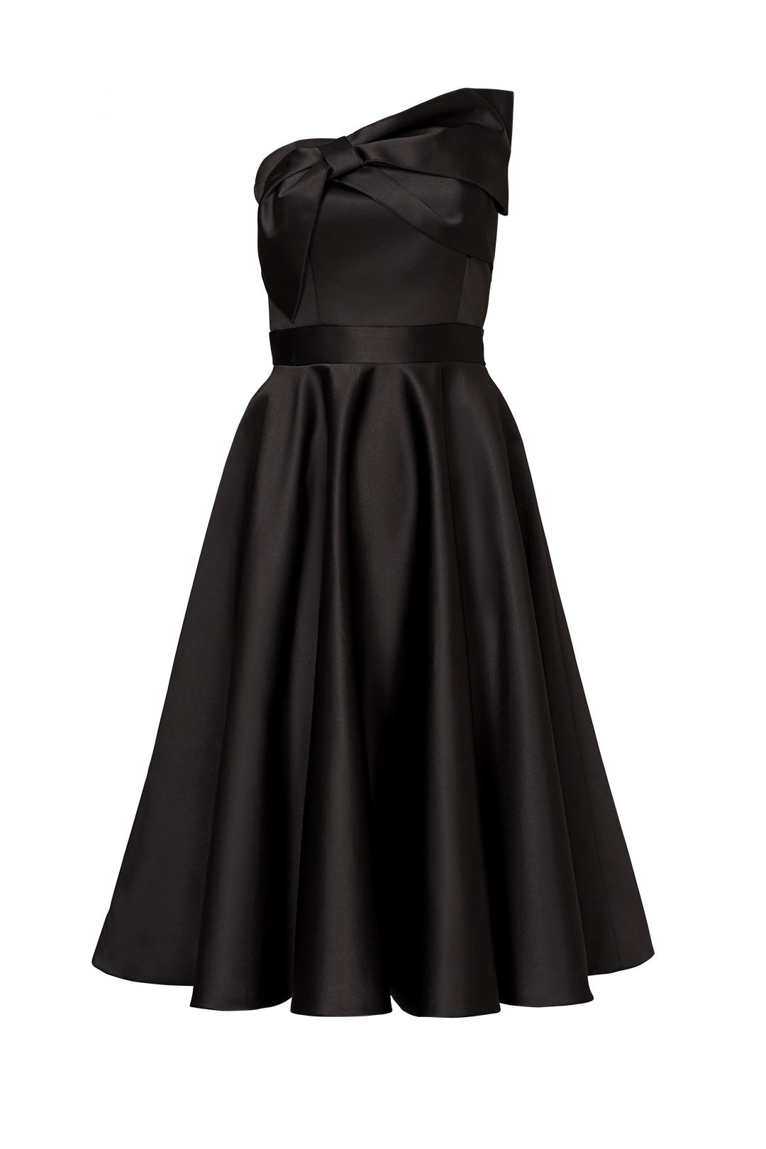 Black Bow Tea Dress by Cynthia Rowley 3