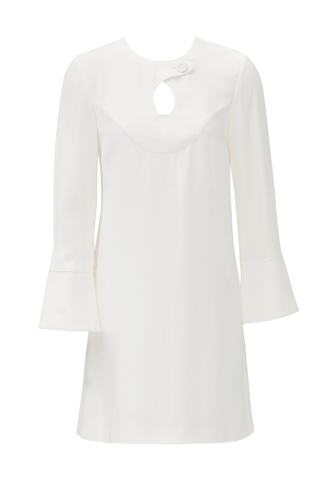 Ivory Cady Mini Dress by DEREK LAM