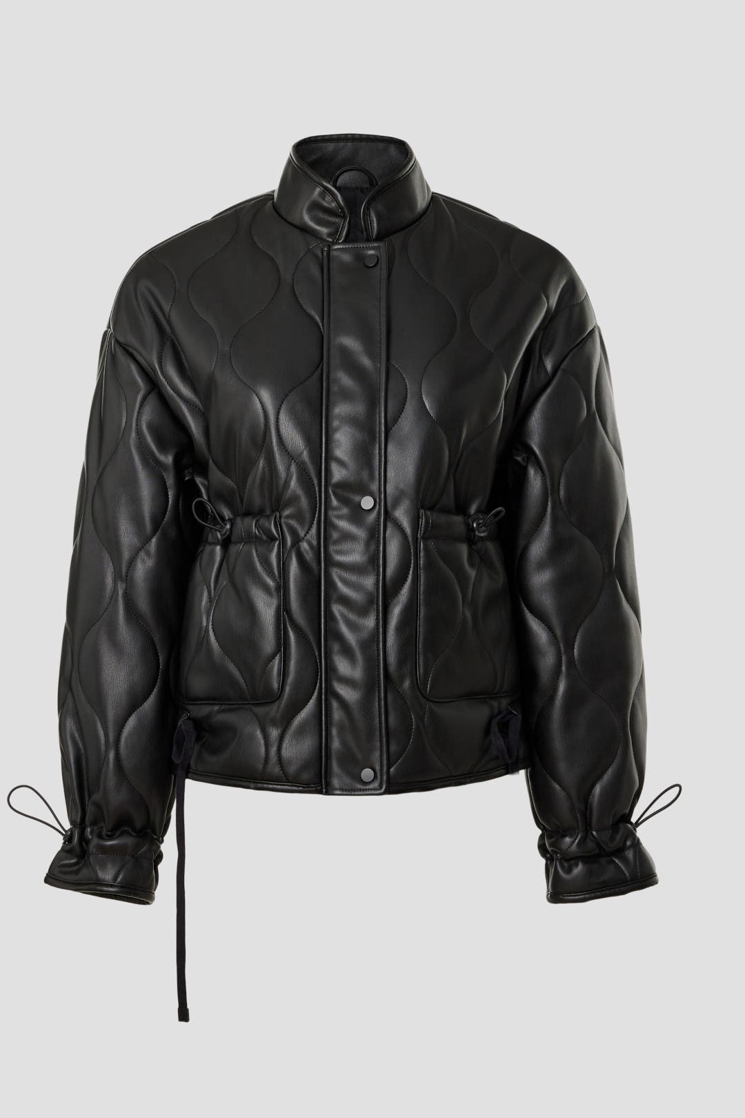 Quilted Faux Leather Jacket by Slate & Willow | Rent the Runway