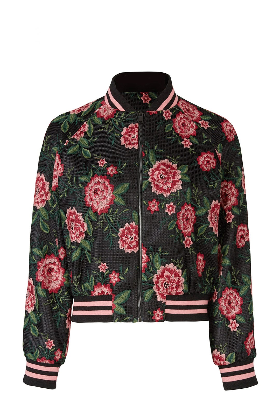 Floral Varsity Bomber by Slate & Willow 3