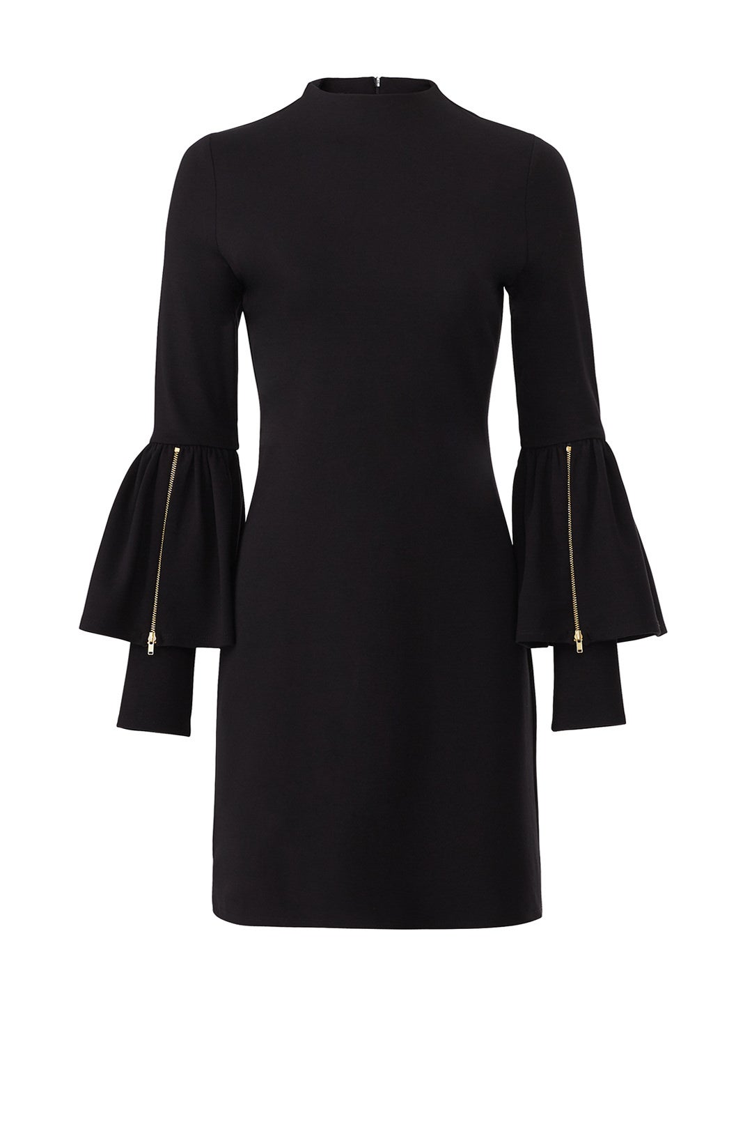 Zip Bell Sleeve Dress by Slate & Willow