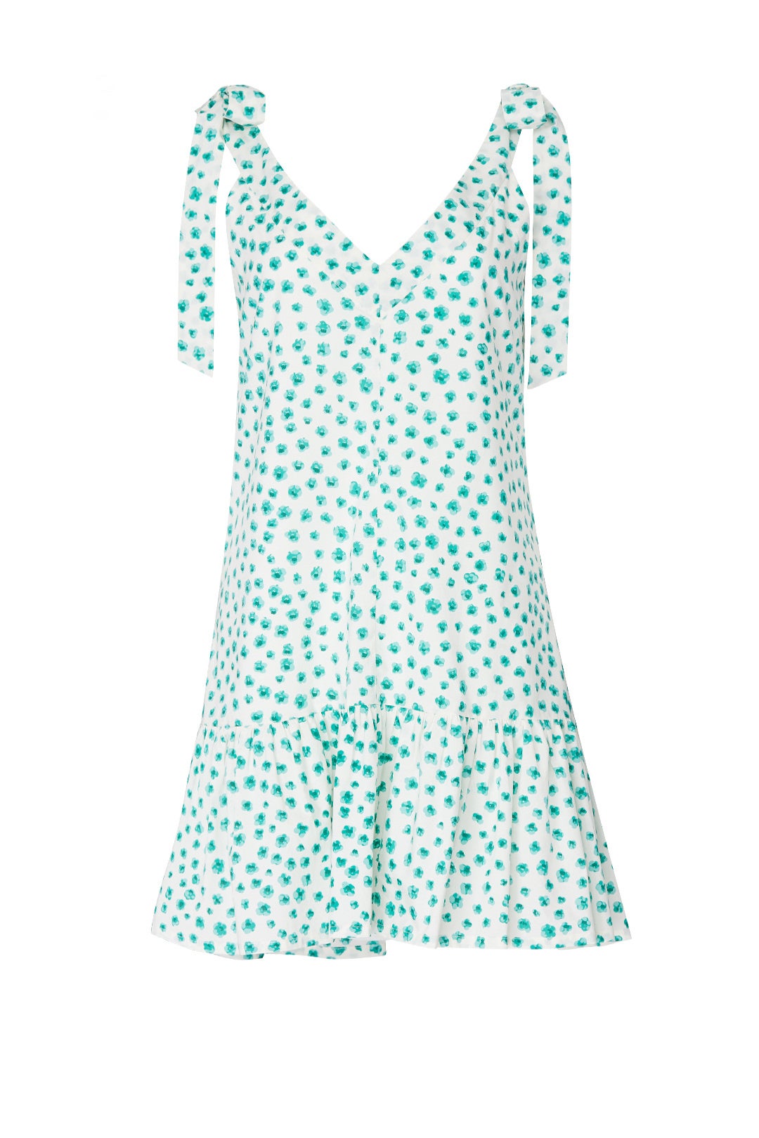 Emerald Daisy Dress by Rebecca Taylor NYC 3