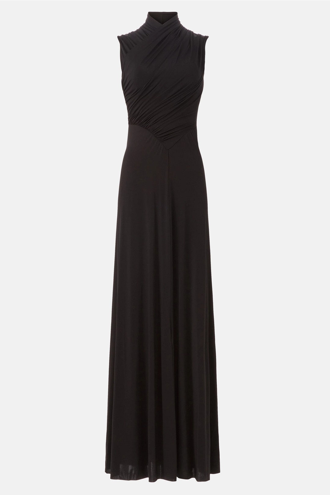 Jersey High Neck Gown