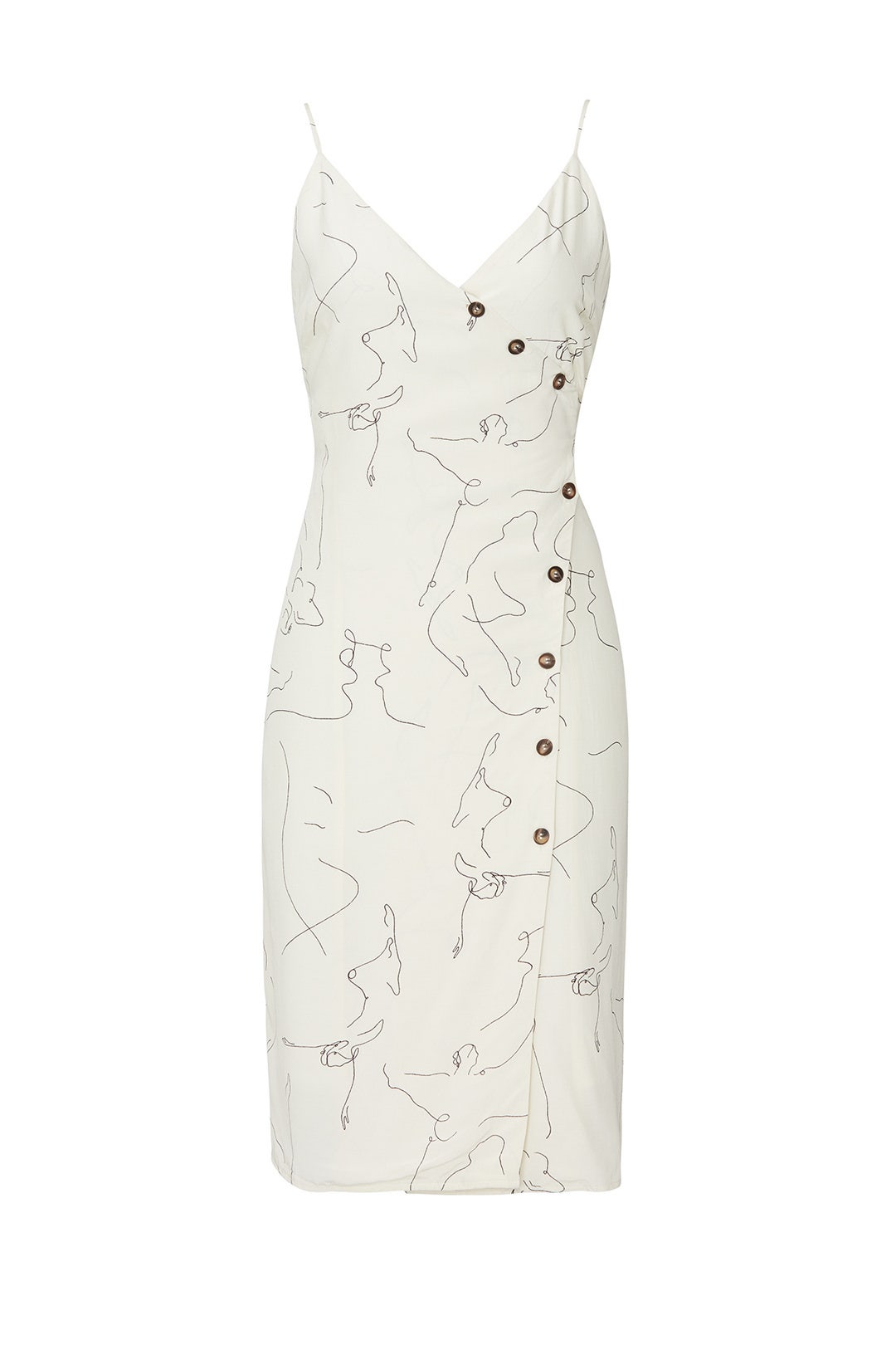 Lois Faux Wrap Dress by ASTR the Label 3