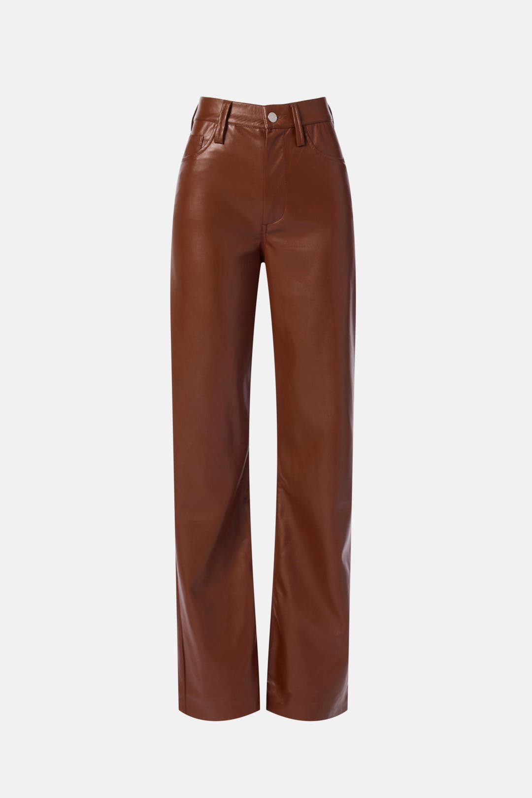 THE TOÉ 24aw Camden leather pants brown JOE109.jpg