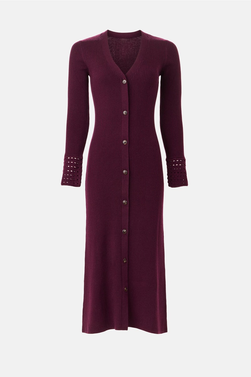 Solid Crepe Shirtdress by Tory Burch | Rent the Runway