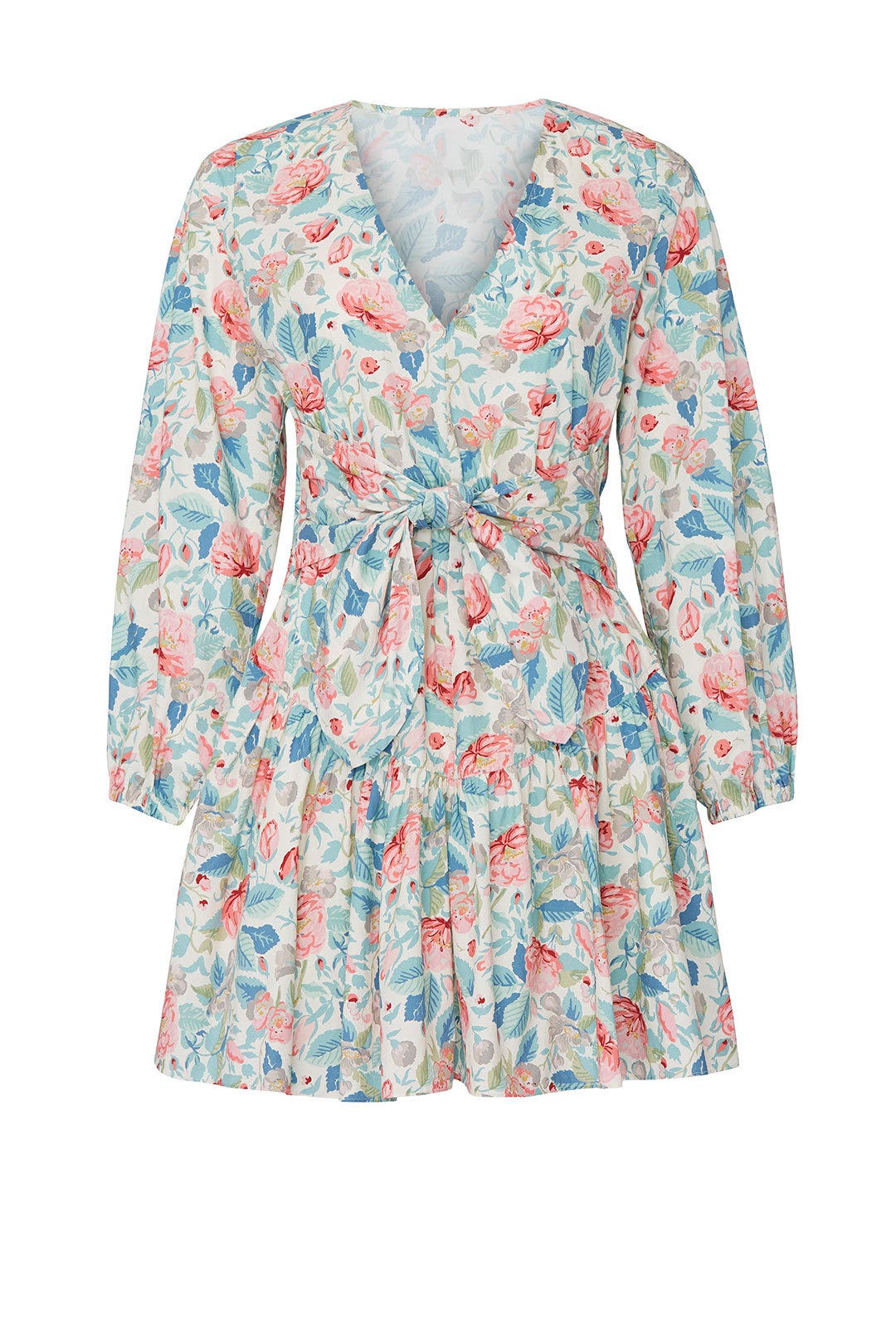 Long Sleeve Paint Garden Dress by La Vie Rebecca Taylor 4