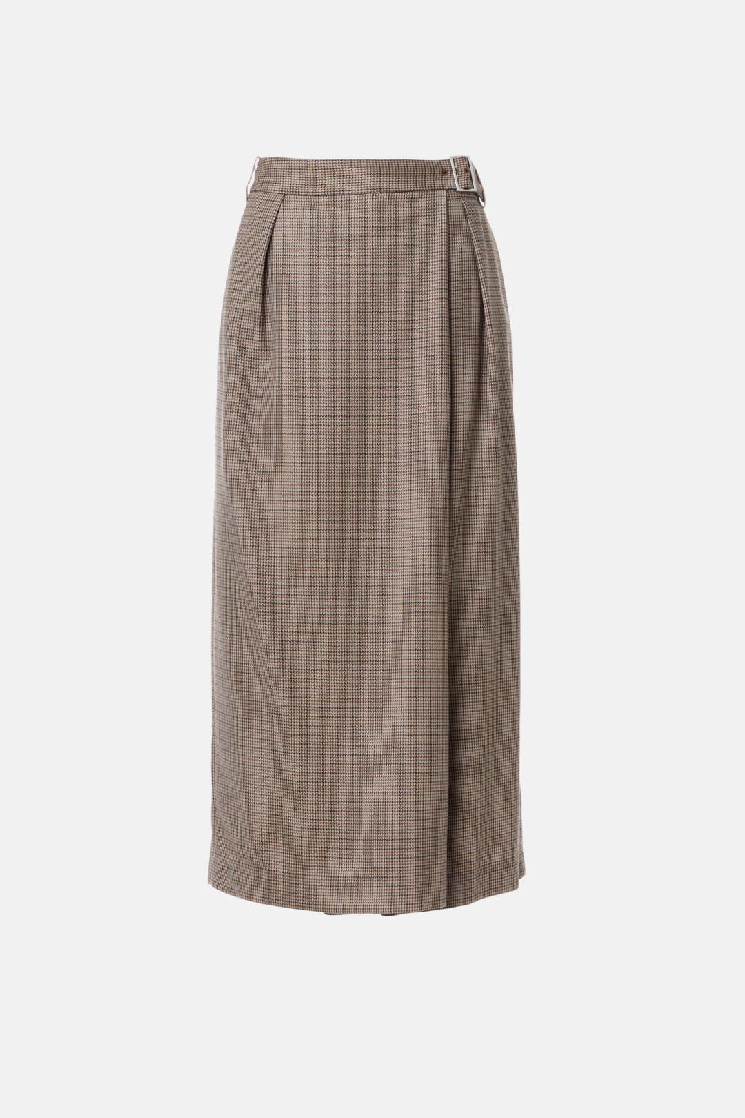 Thomas Menswear Check Wrap Culotte Skirt by Tibi | Rent the