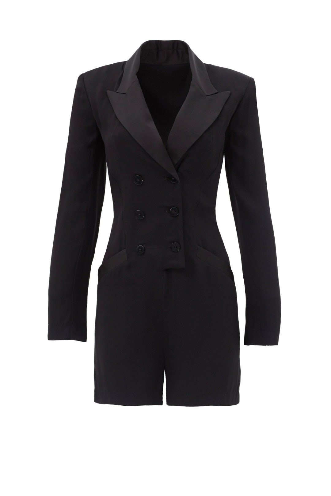 Diane Tux Romper by Nicole Miller 3