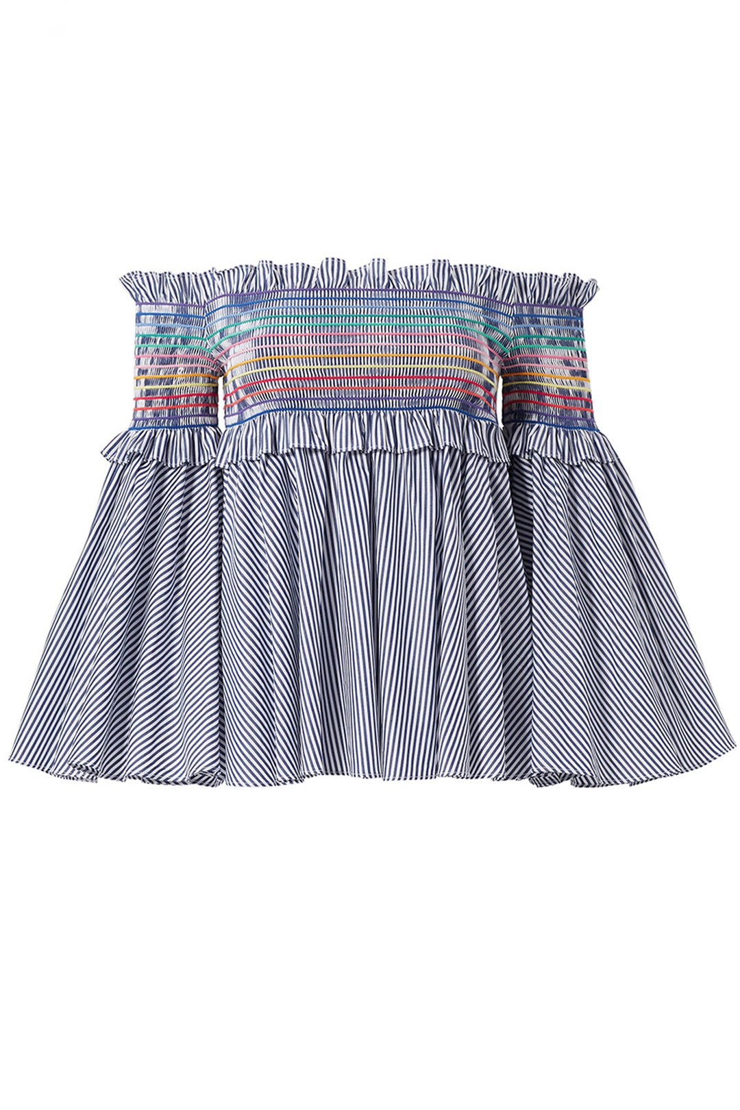 Navy Striped Davenport Top by Petersyn 4