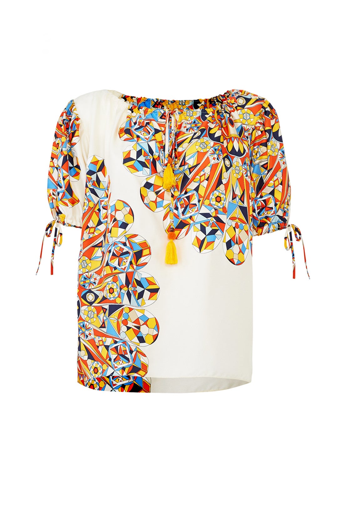 Geo Print Alyssa Top by Tory Burch 3