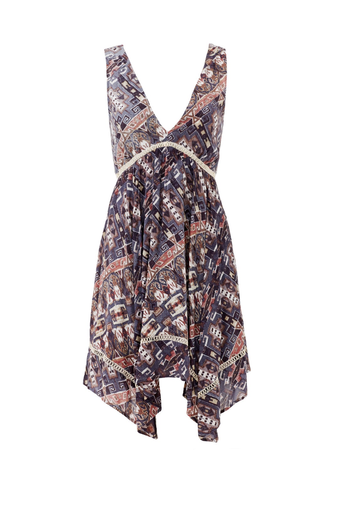 Asymmetrical Desert Print Dress by BB Dakota
