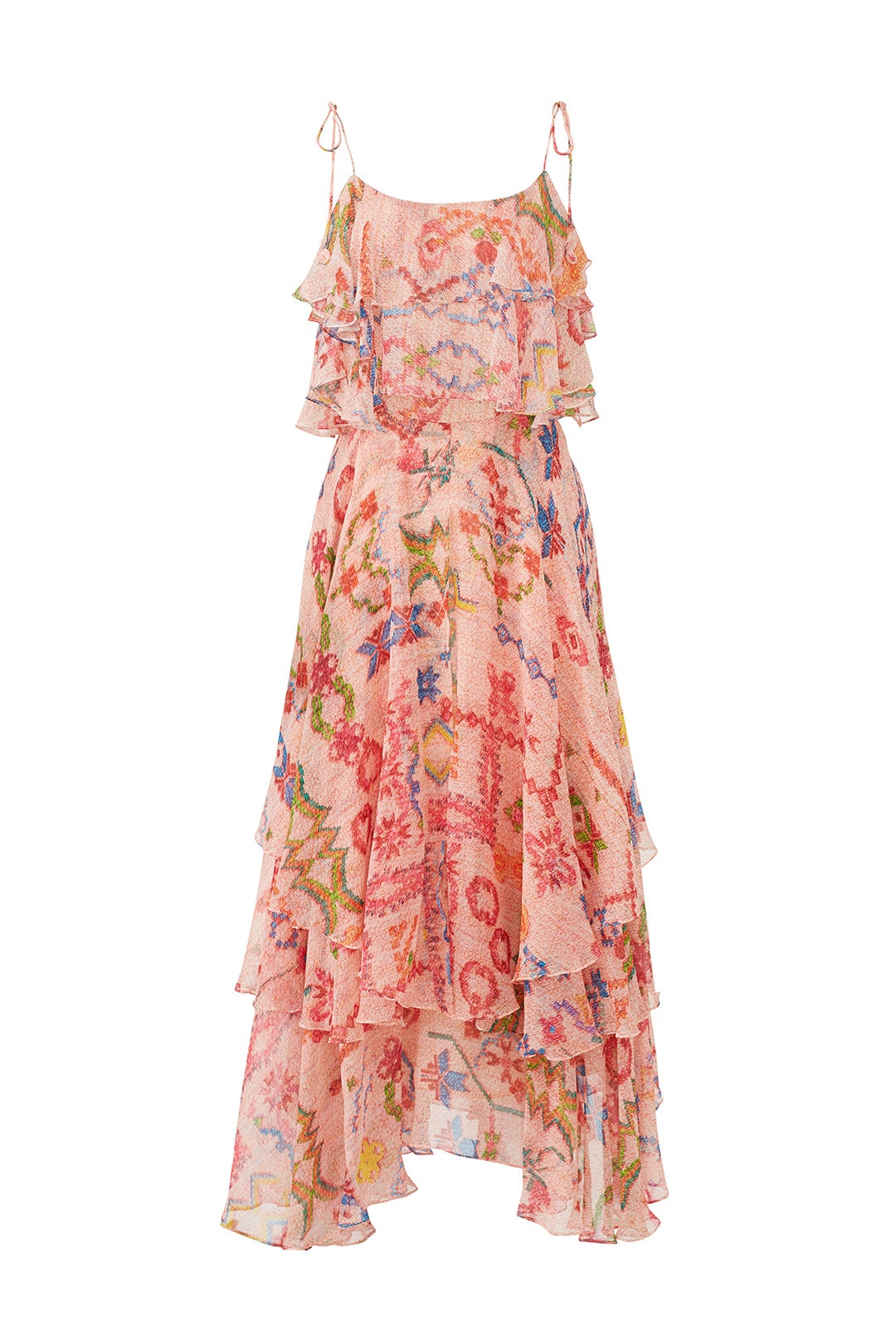 Peach Enna Maxi by Hemant & Nandita 3