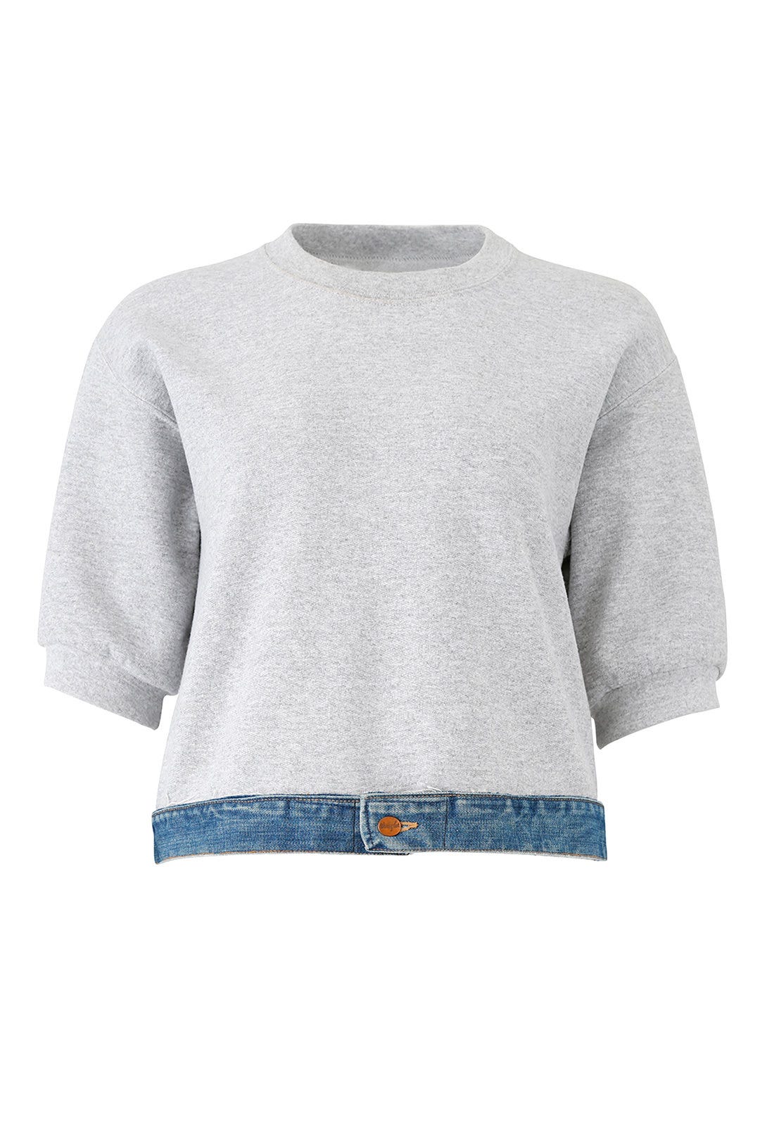 Denim Waistband Sweatshirt by Harvey Faircloth 3