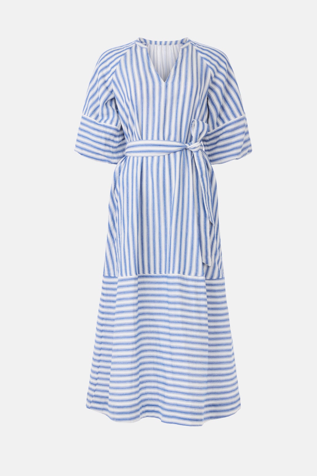 Double Gauze Mixed Stripe Dress
