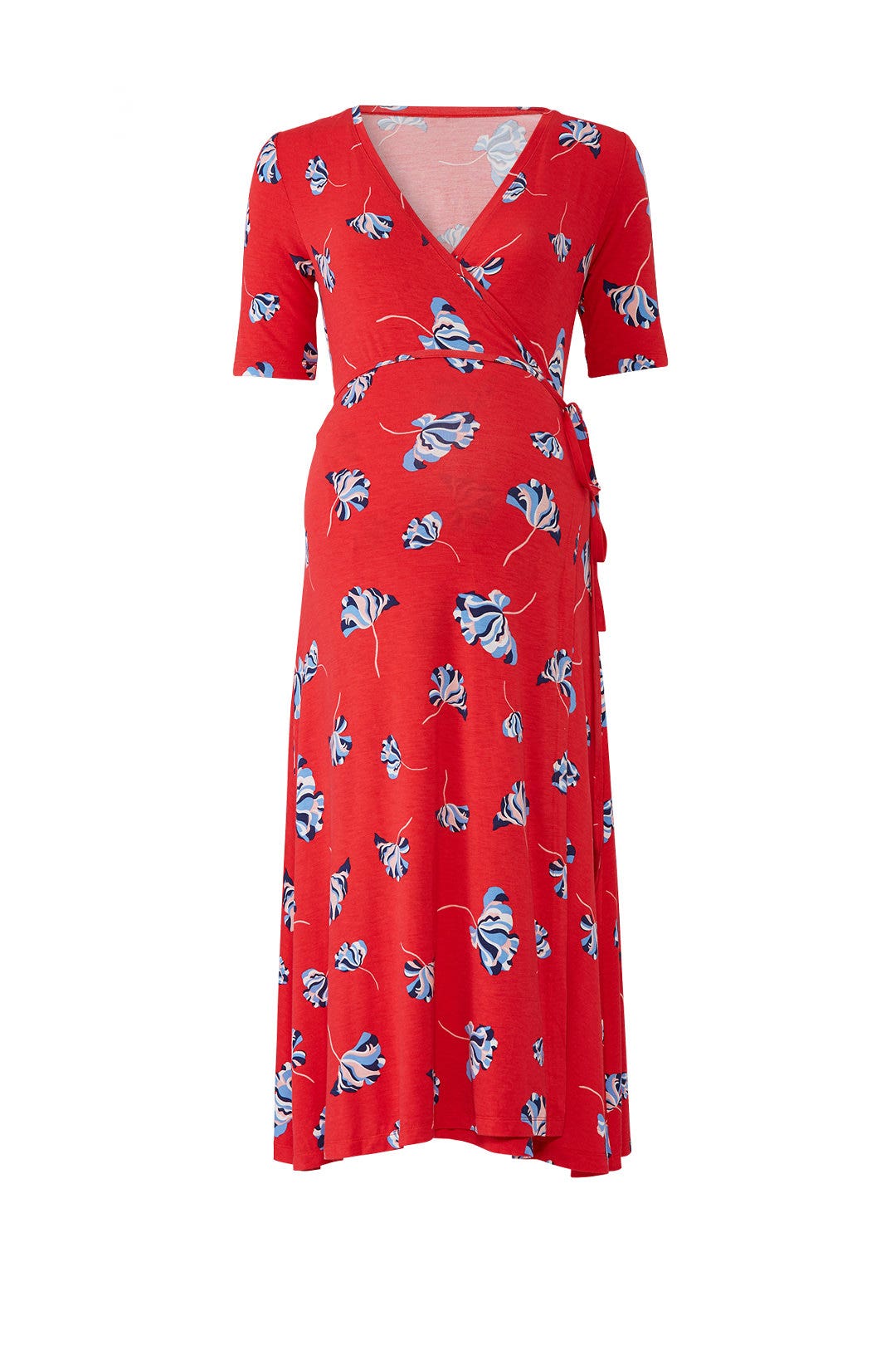 Maya Nursing Maternity Wrap Dress by NOM Maternity 3