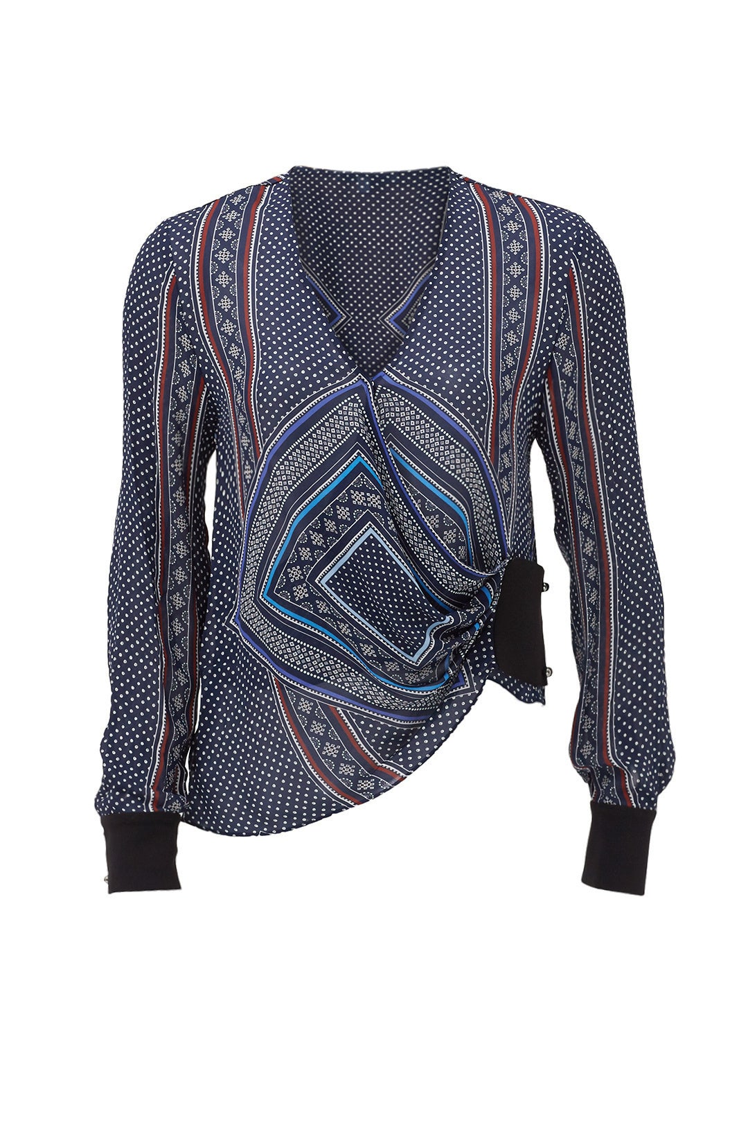 Swirl Blouse by Derek Lam 10 Crosby