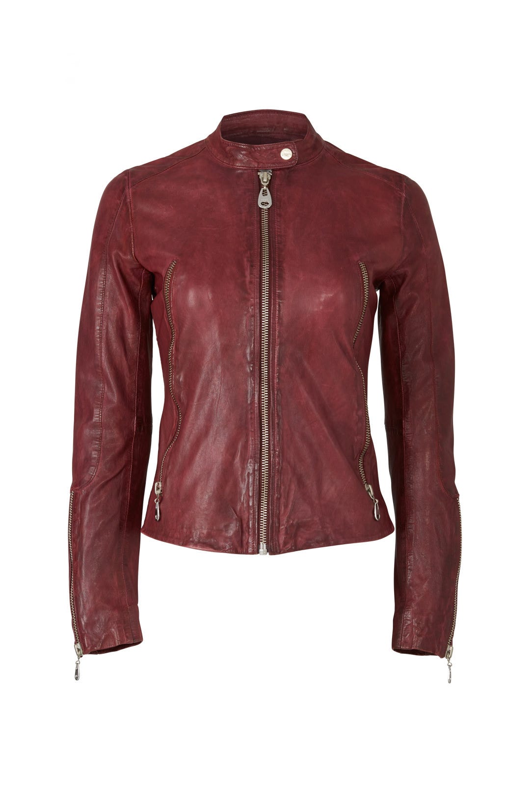 Borgogna Leather Jacket by DOMA 3