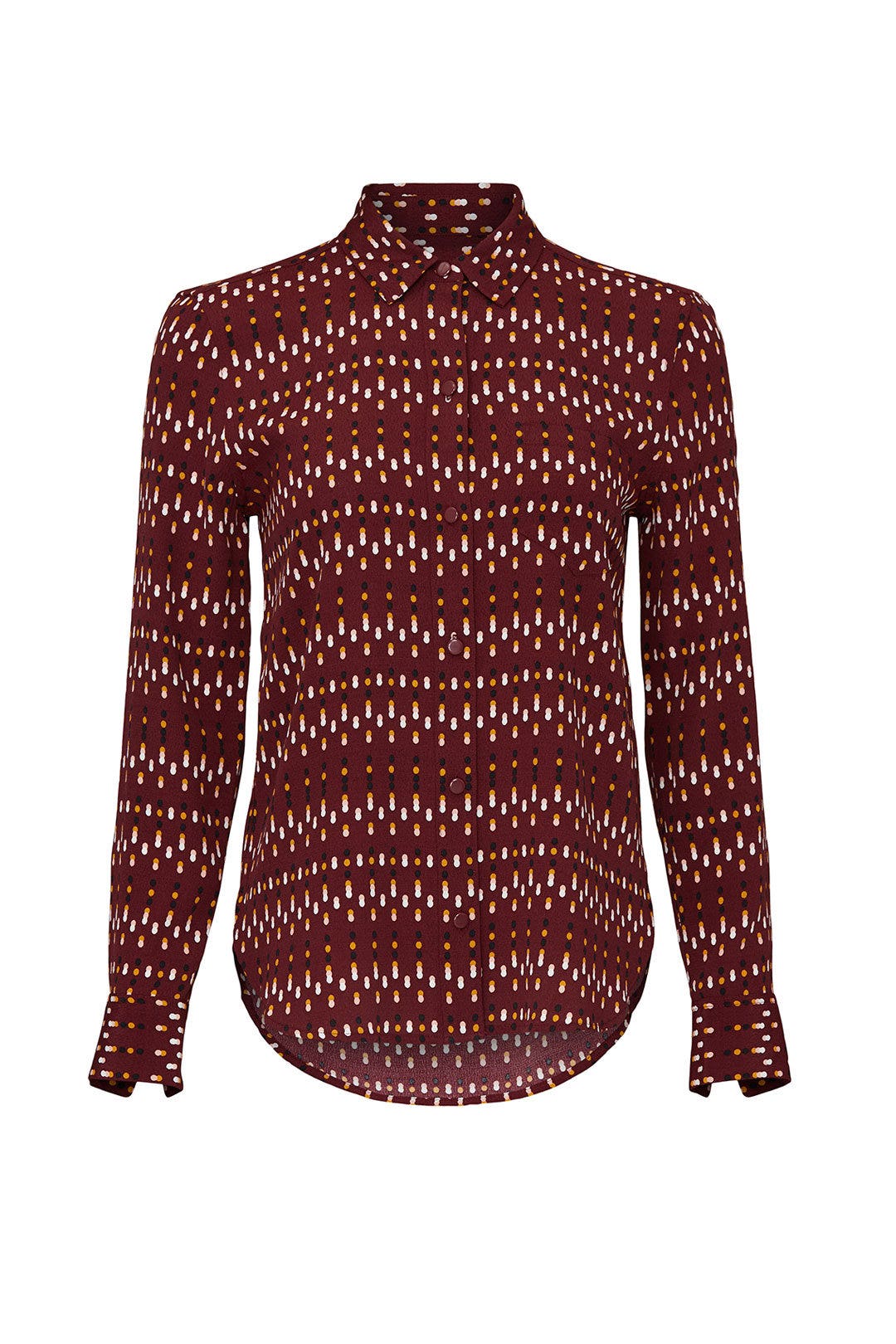 Tawny Port Multi Leema Shirt by Equipment