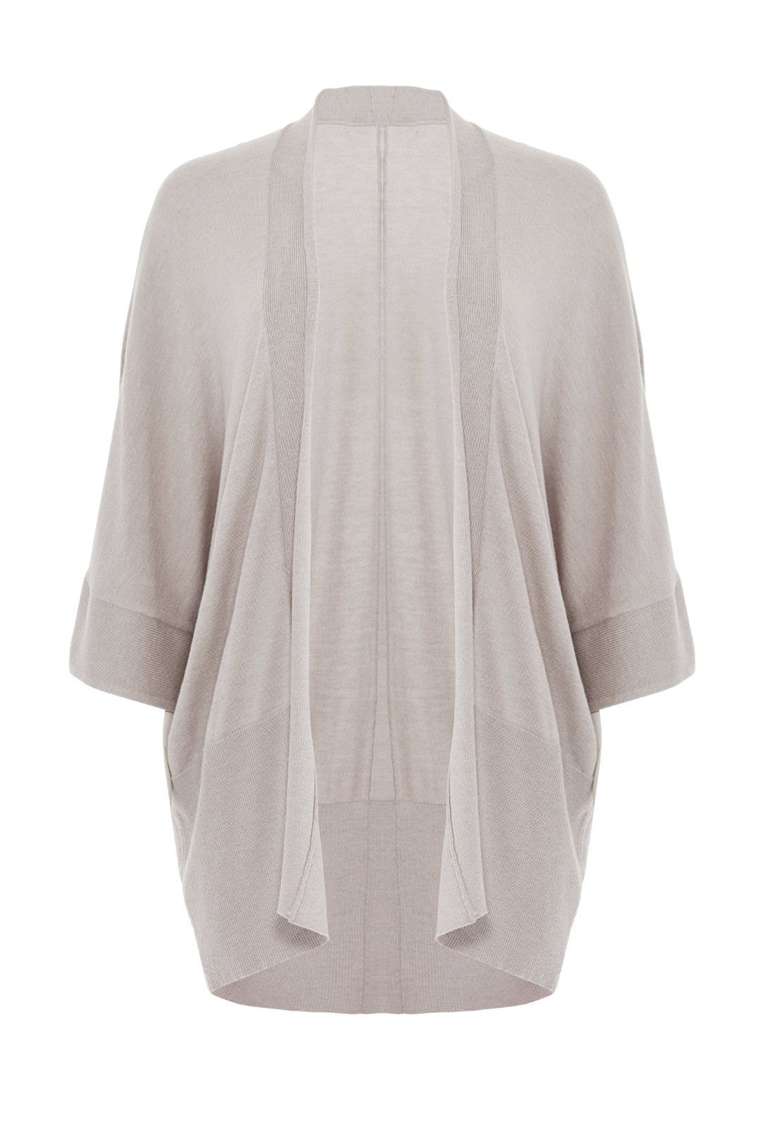Smoke Grey Cardigan by Josie Natori 3