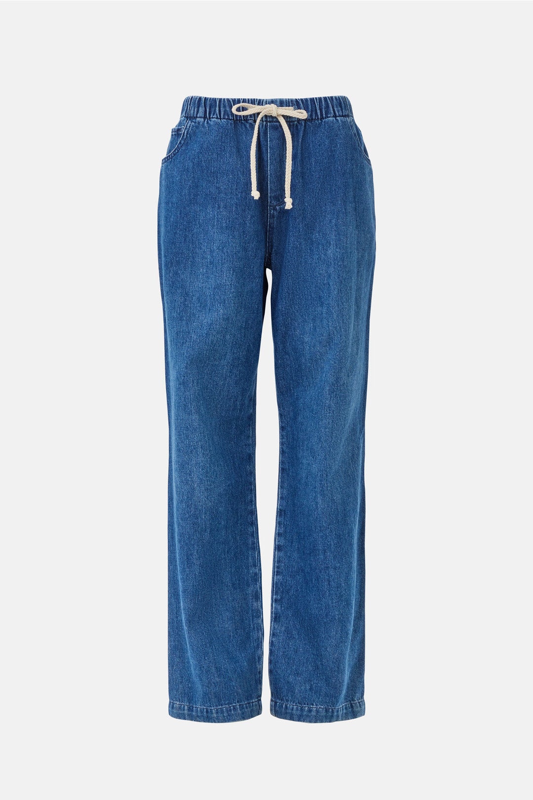 Medium Wash Straight Leg Jeans by Marine Layer 4