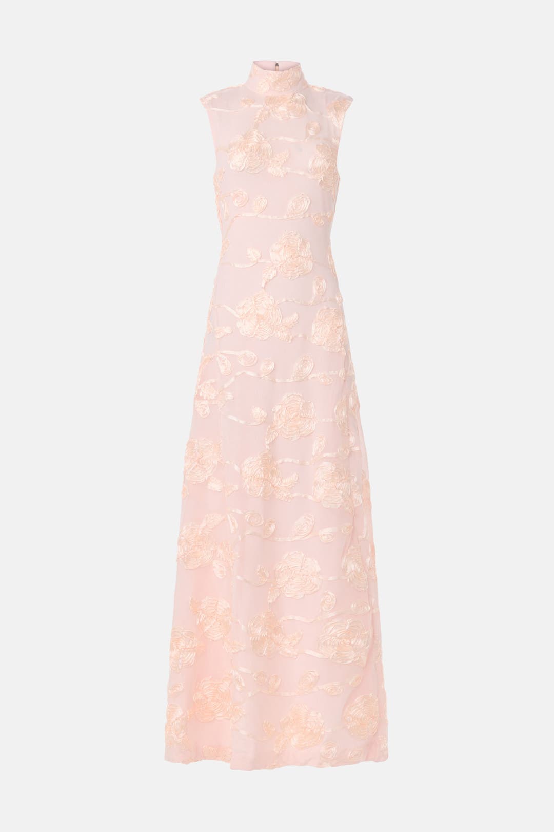 関税込【ROTATE】Flower mesh midi dress ROTATE BIRGER CHRISTENSEN Flower Mesh Midi Dress | Black