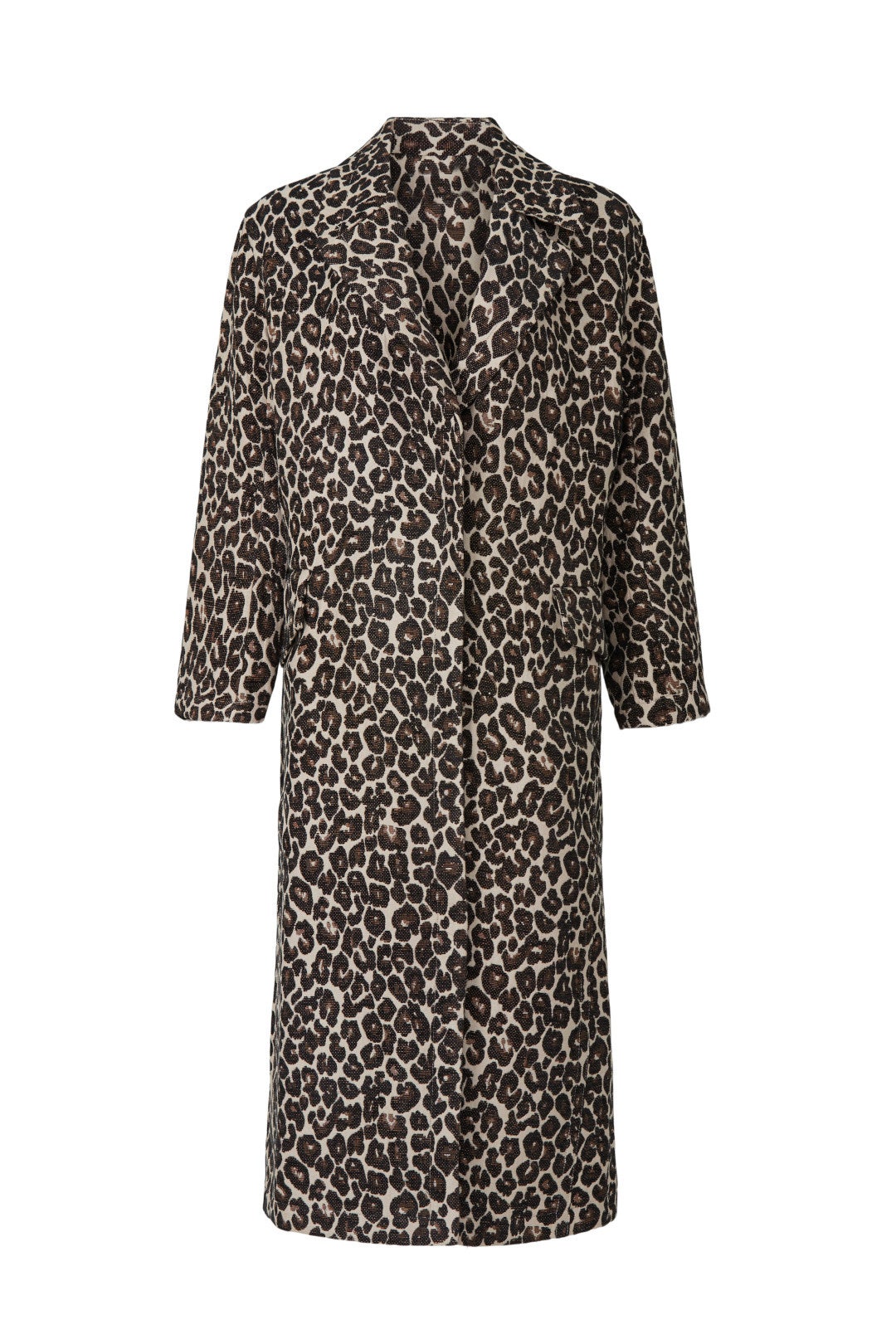 Leopard Jacquard Coat by Victor Alfaro x RTR 4