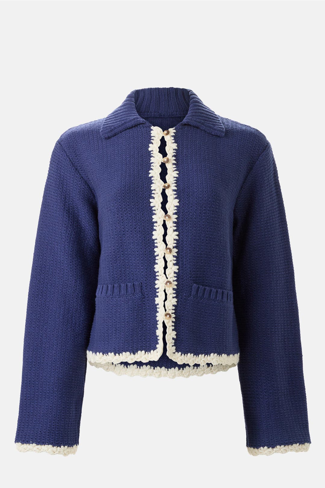 Reyla Crochet Cardigan by Ciao Lucia | Rent the Runway