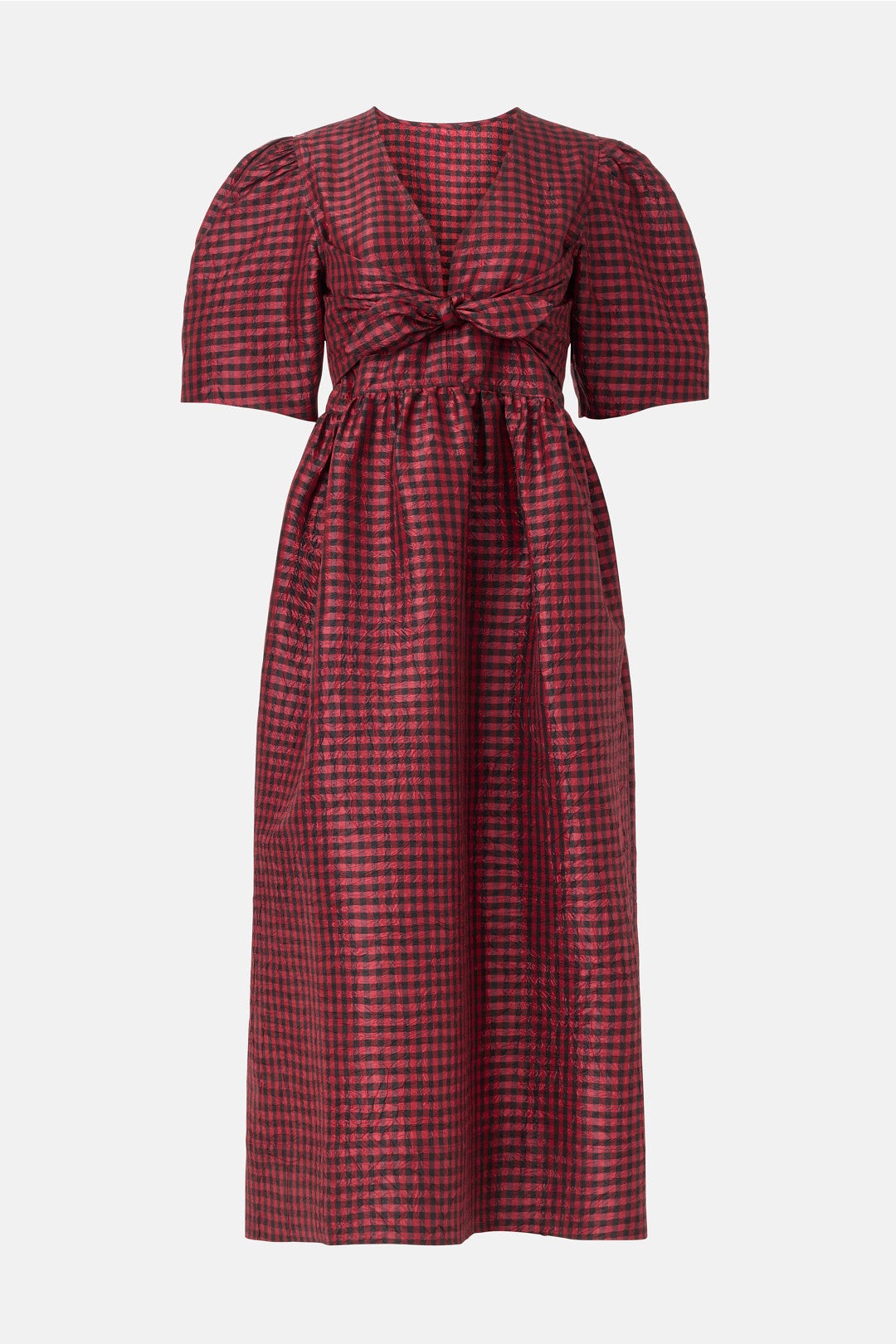 Tie Front Midi Dress