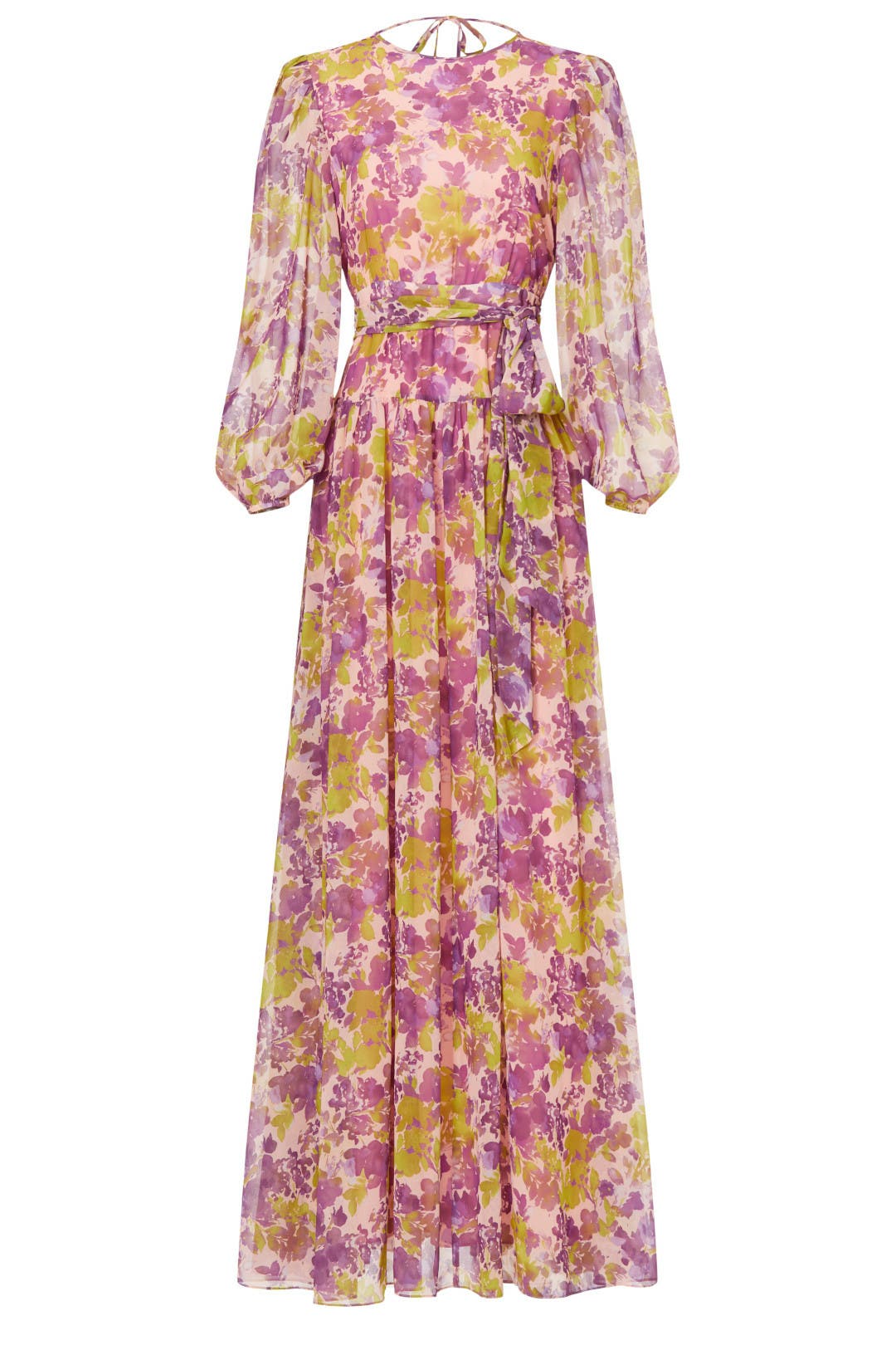 【店舗限定色】Winter Floral Long-sleeve Dress 店舗限定色】Winter Floral Long-sleeve Dress M