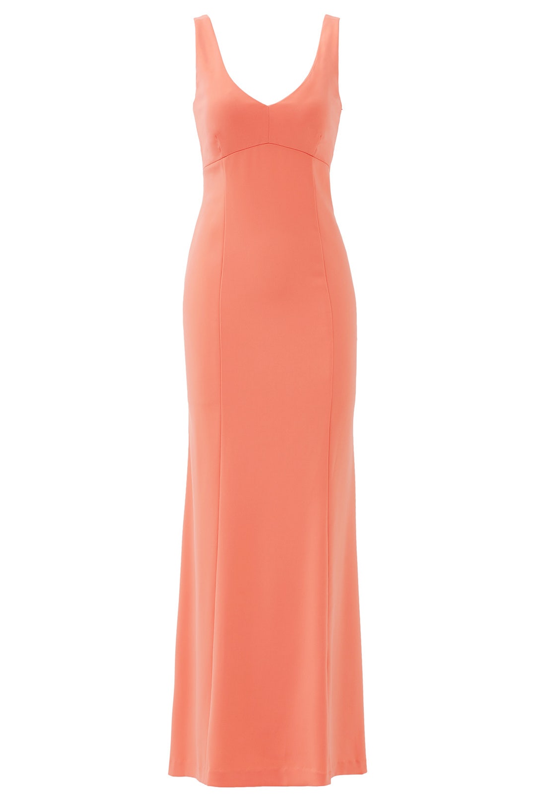 Coral Crepe Gown by Laundry by Shelli Segal 3