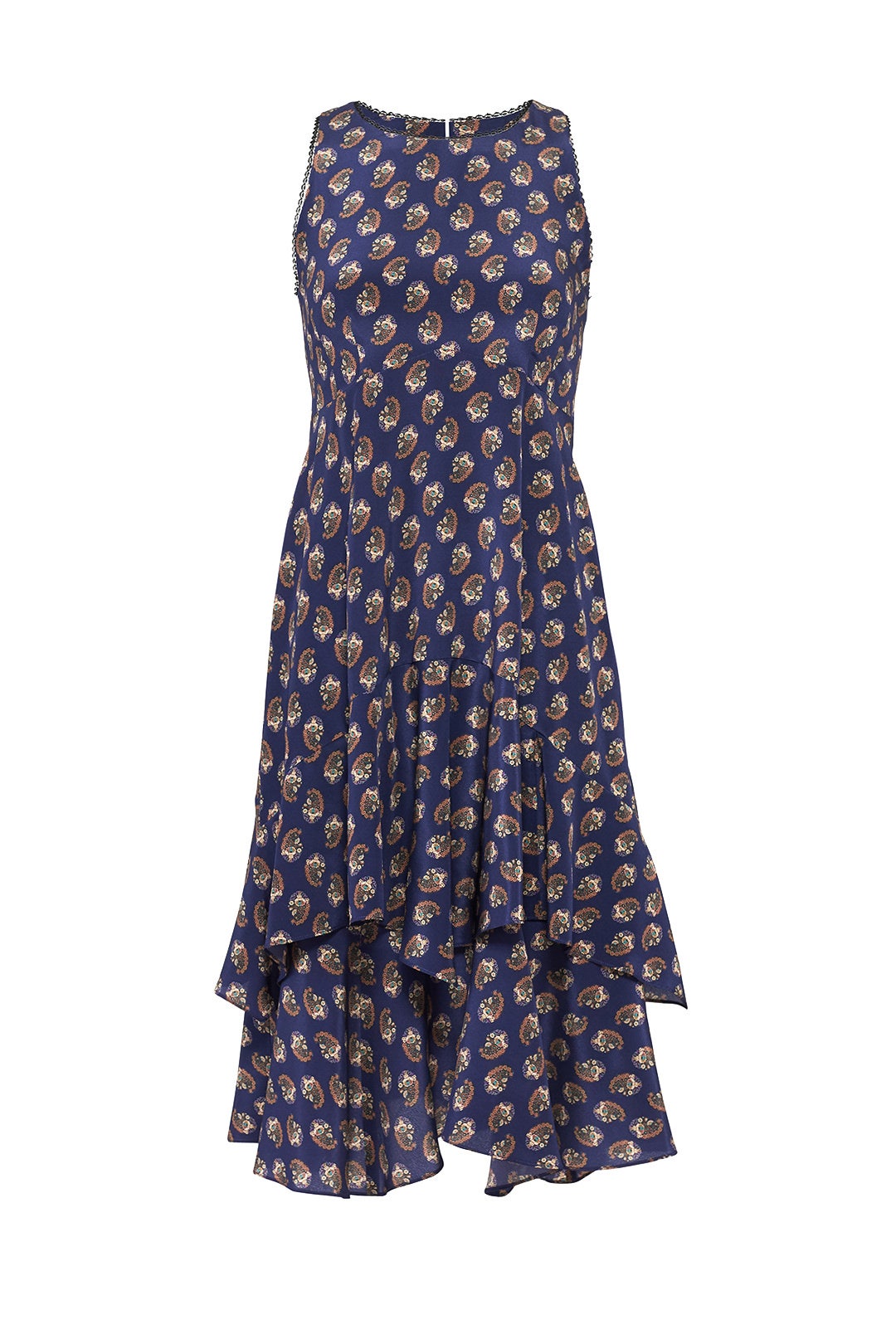 Paisley French Dress by Nanette Lepore