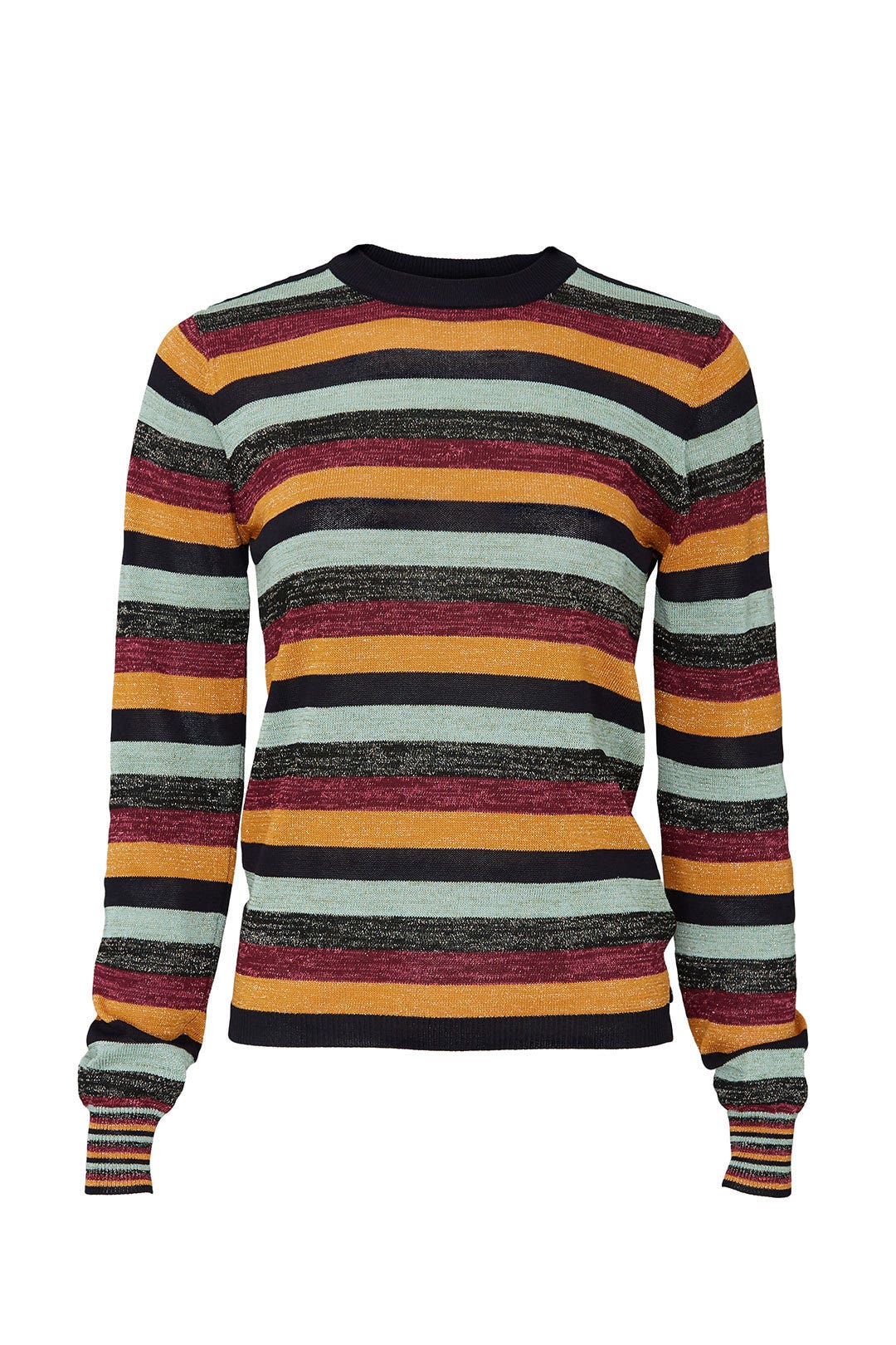 Multi Lurex Striped Pullover by Scotch & Soda