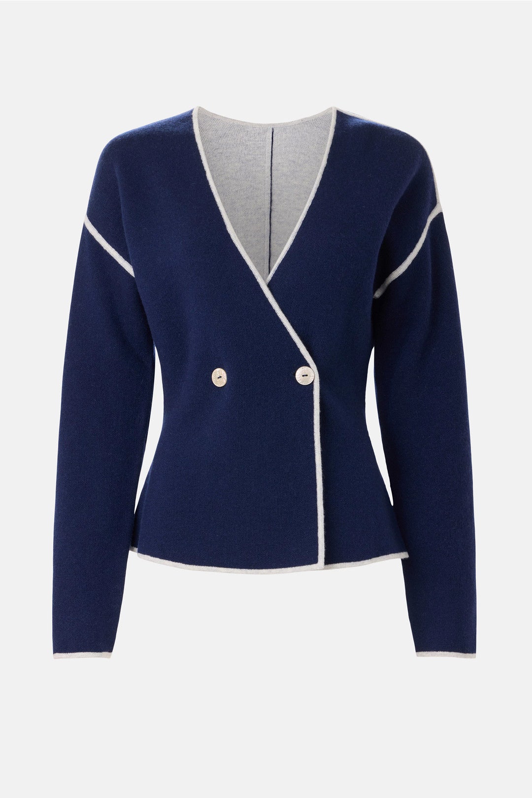 V Neck Double Faced Cardigan by Derek Lam 10 Crosby x RTR