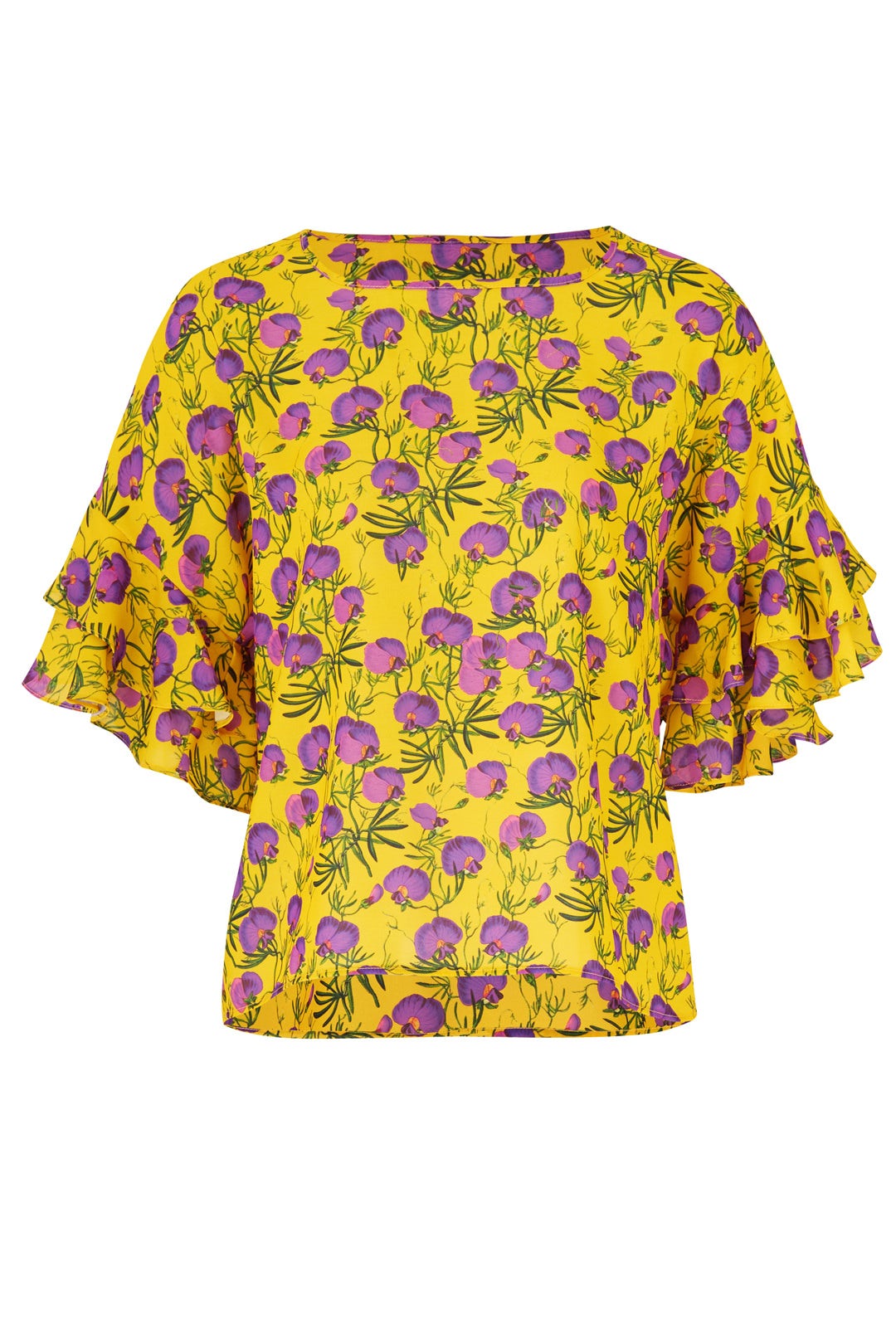 Floral Sienna Top by DELFI Collective 3