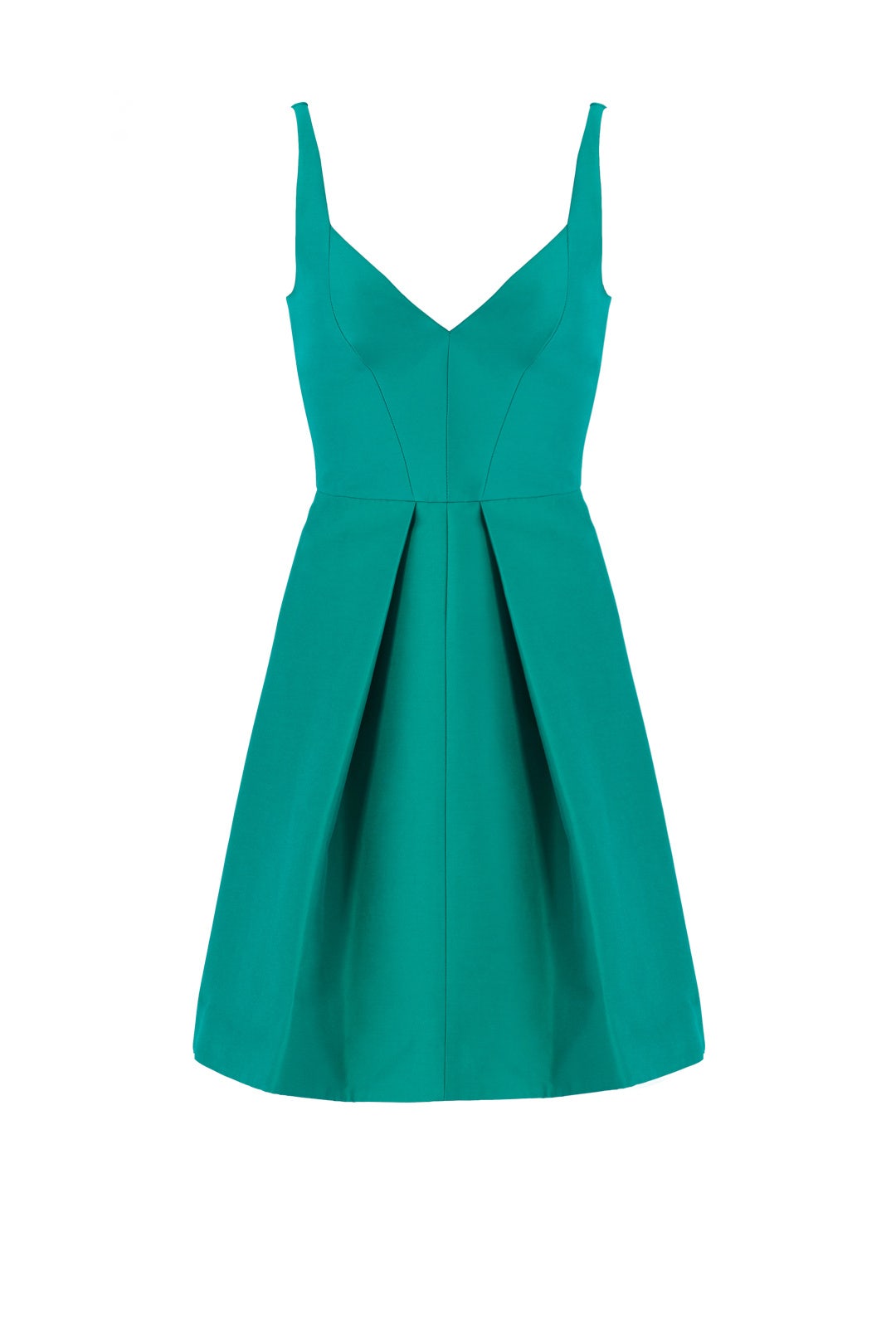 Emerald Sweetheart Dress by HALSTON 3