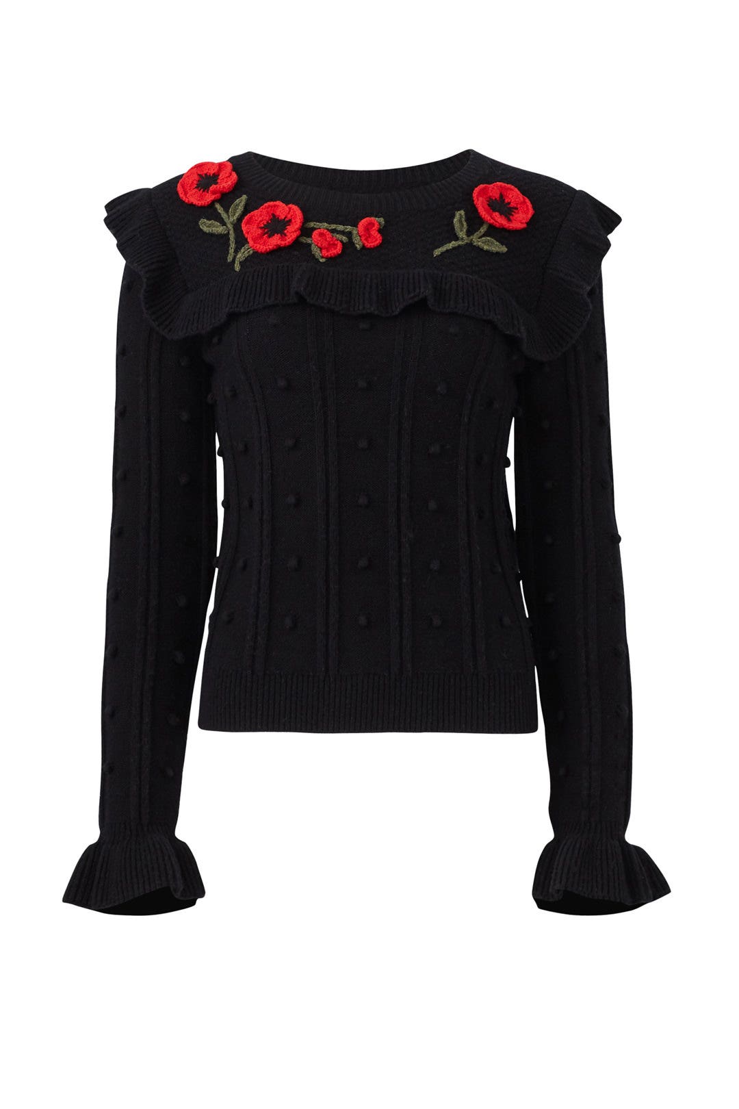 Poppy Embroidered Sweater by kate spade new york 3