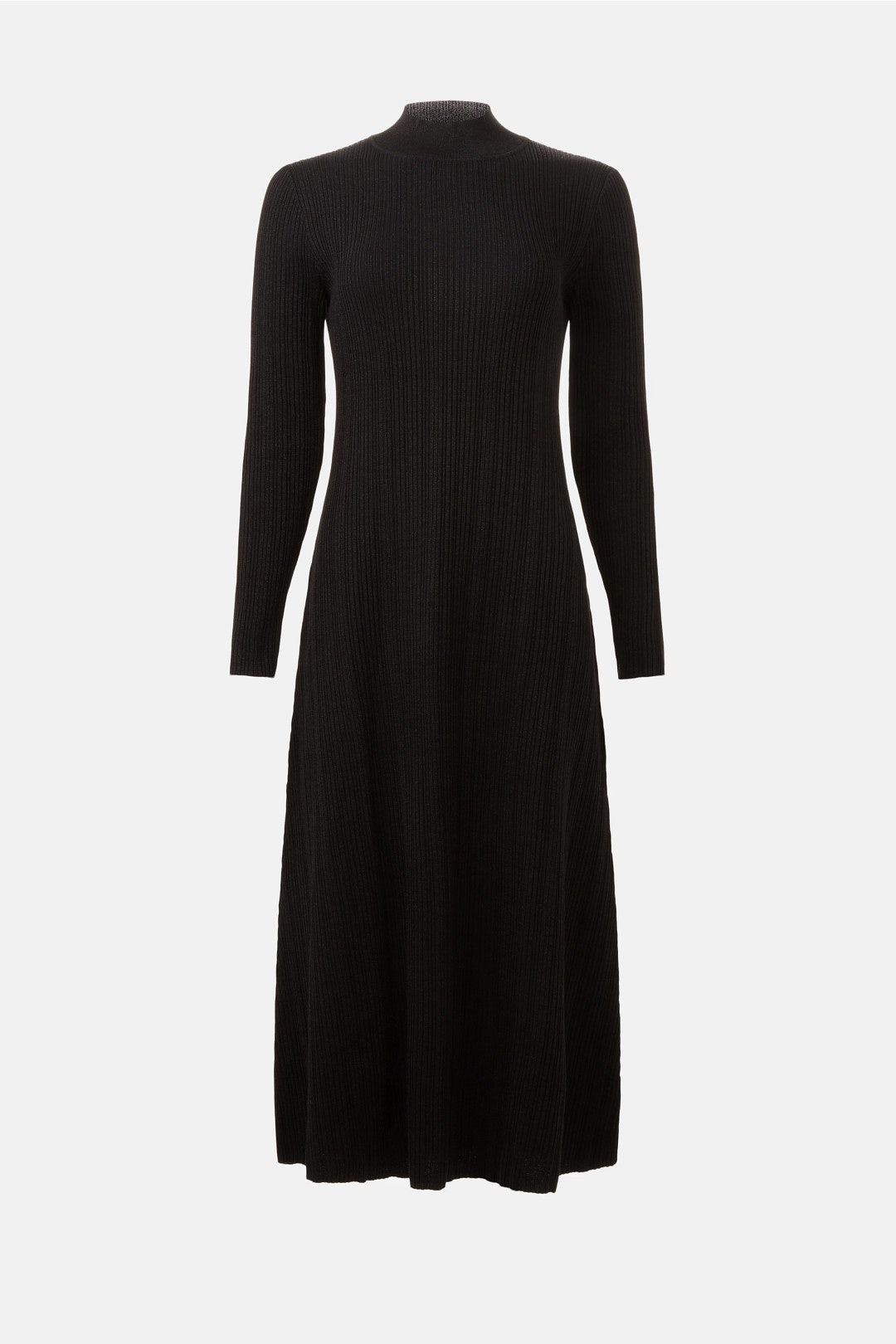 Mock Neck Long Sleeve Sweater Dress by Luxely 4