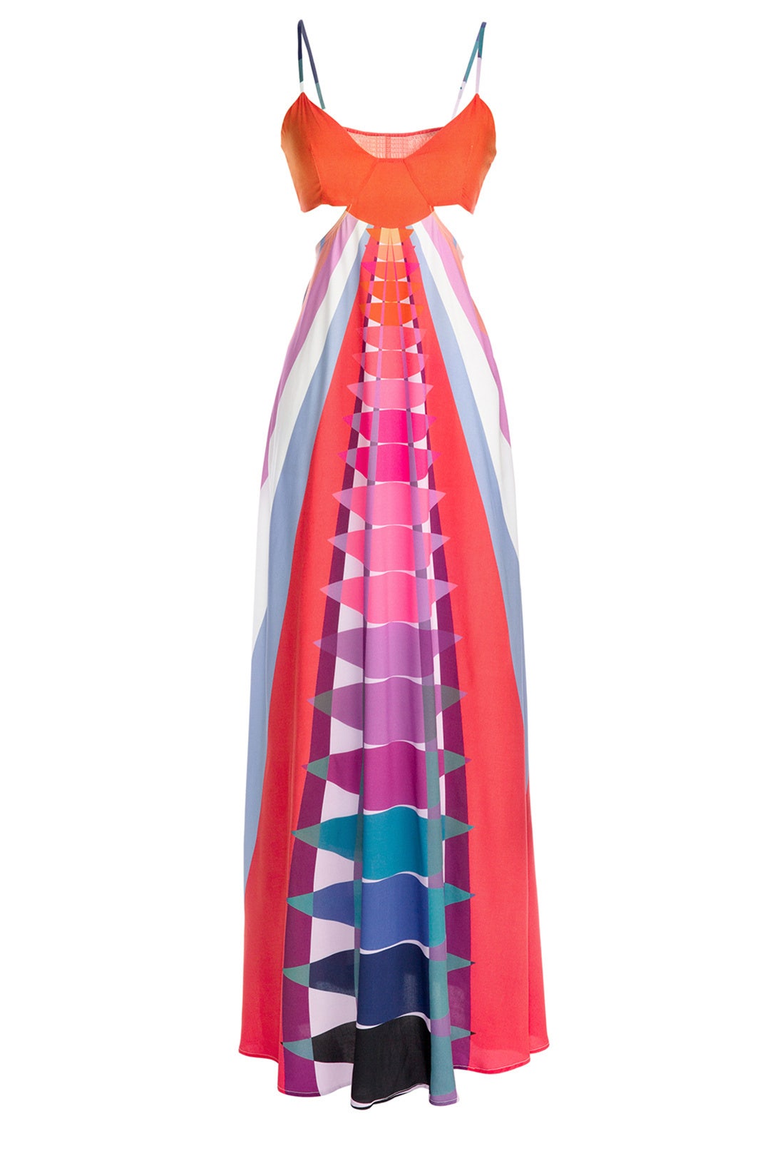 Navy Beams Maxi Dress by Mara Hoffman 3