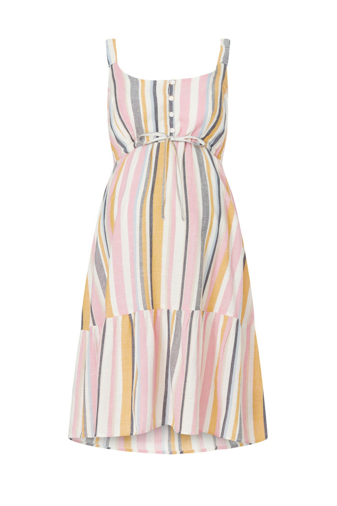 October Stripe Maternity Dress by Seraphine 4