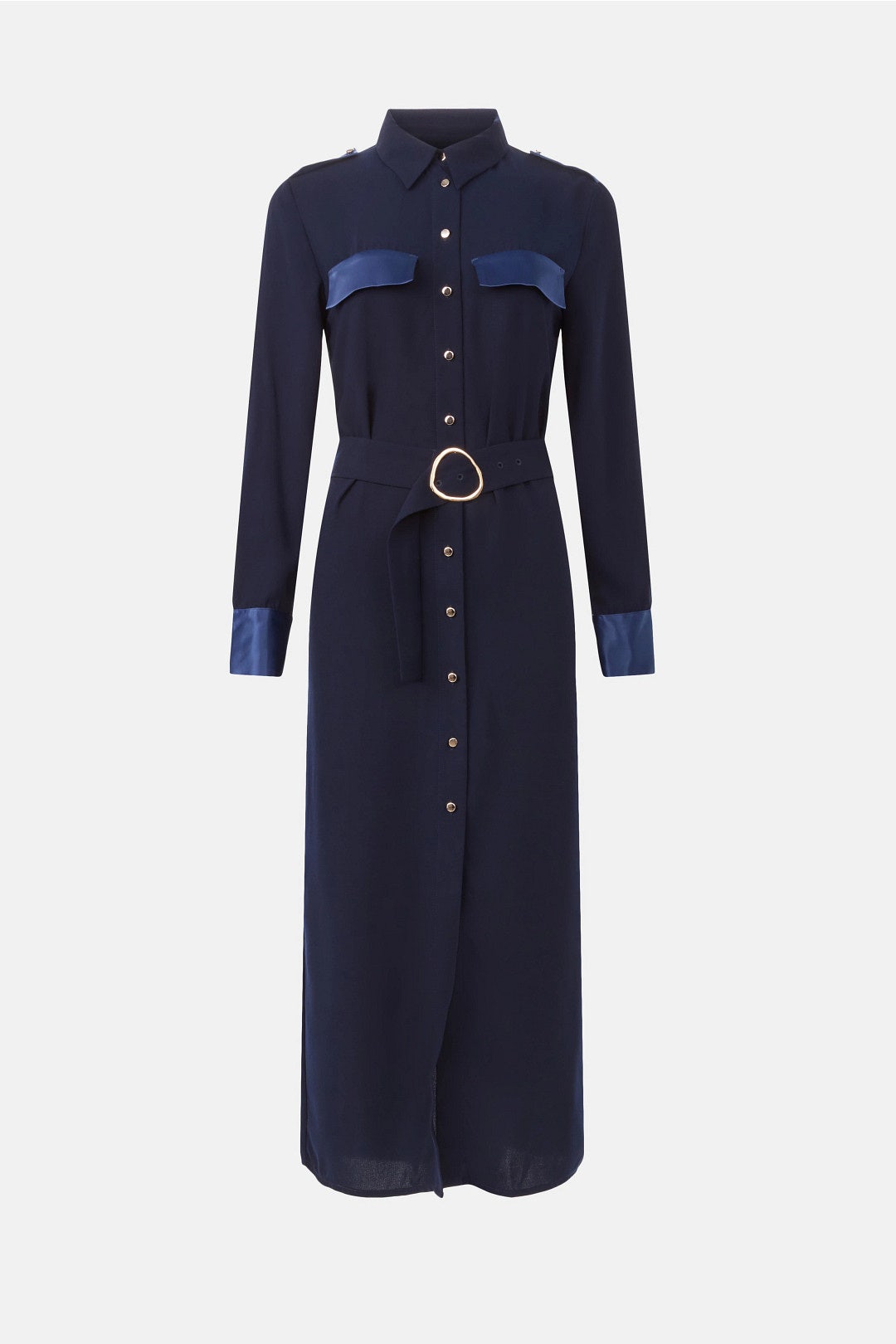 Gara Midi Shirt Dress