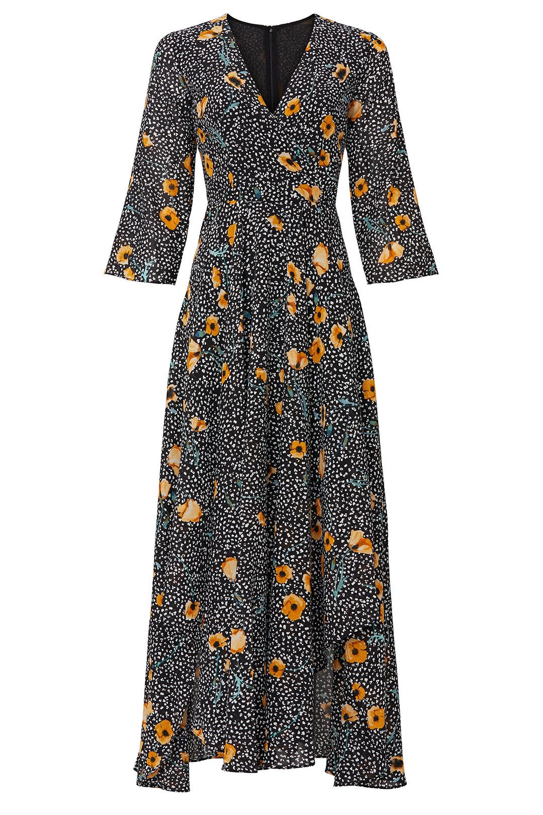 Polka Dot Floral Dress by Great Jones