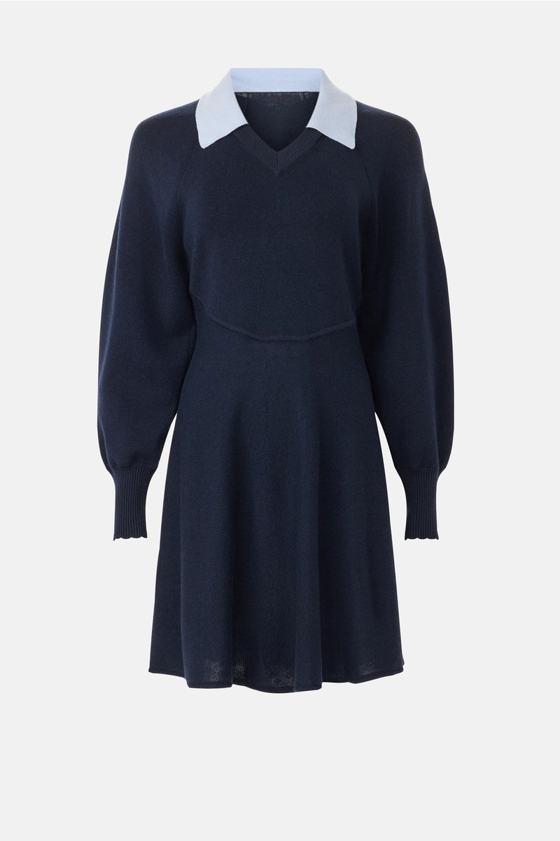 blue suit blue dress Tailored Navy Blue Suit – vogueNThreads – VogueNThreads