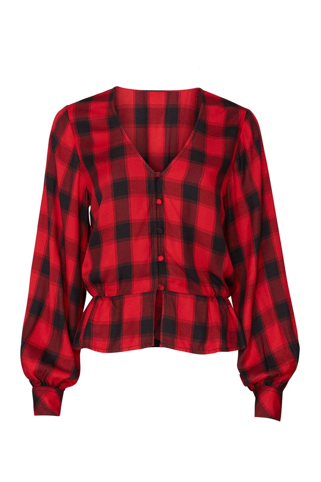 Jasper Button Front Blouse by Sanctuary 4