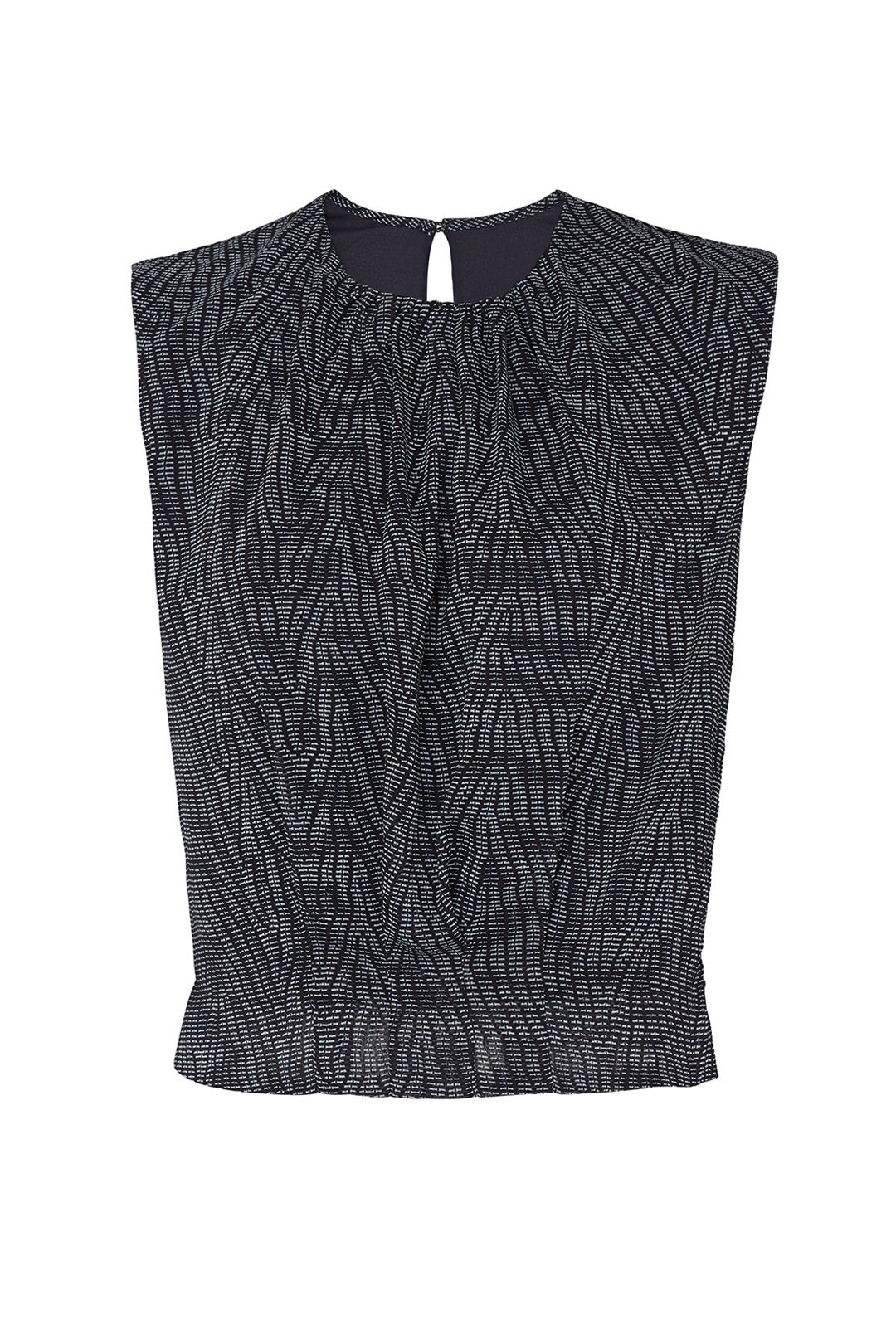 Pleated Crinkle Blouse by Derek Lam 10 Crosby x RTR 3