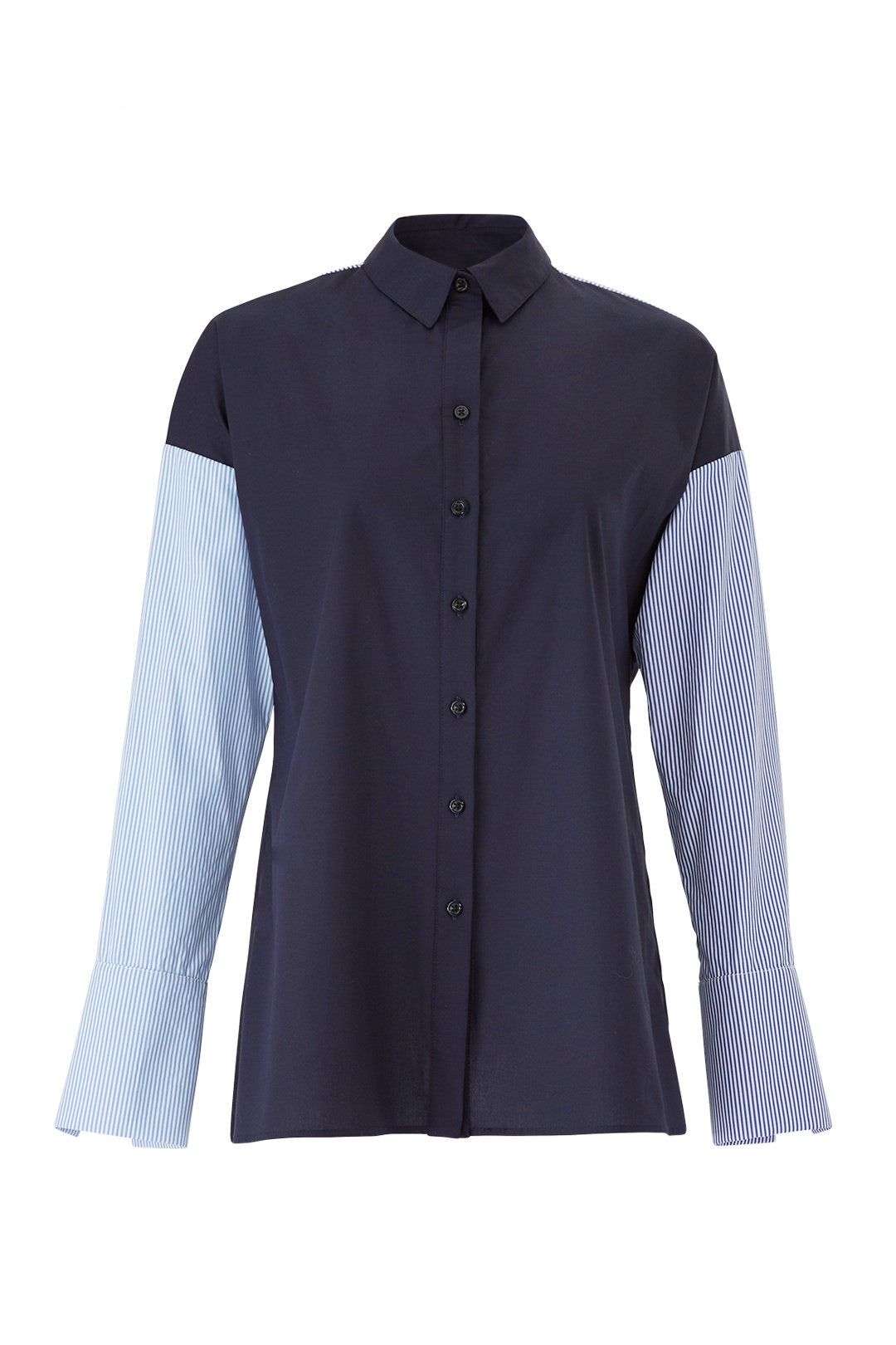 Navy Hunter Button Down by DREW